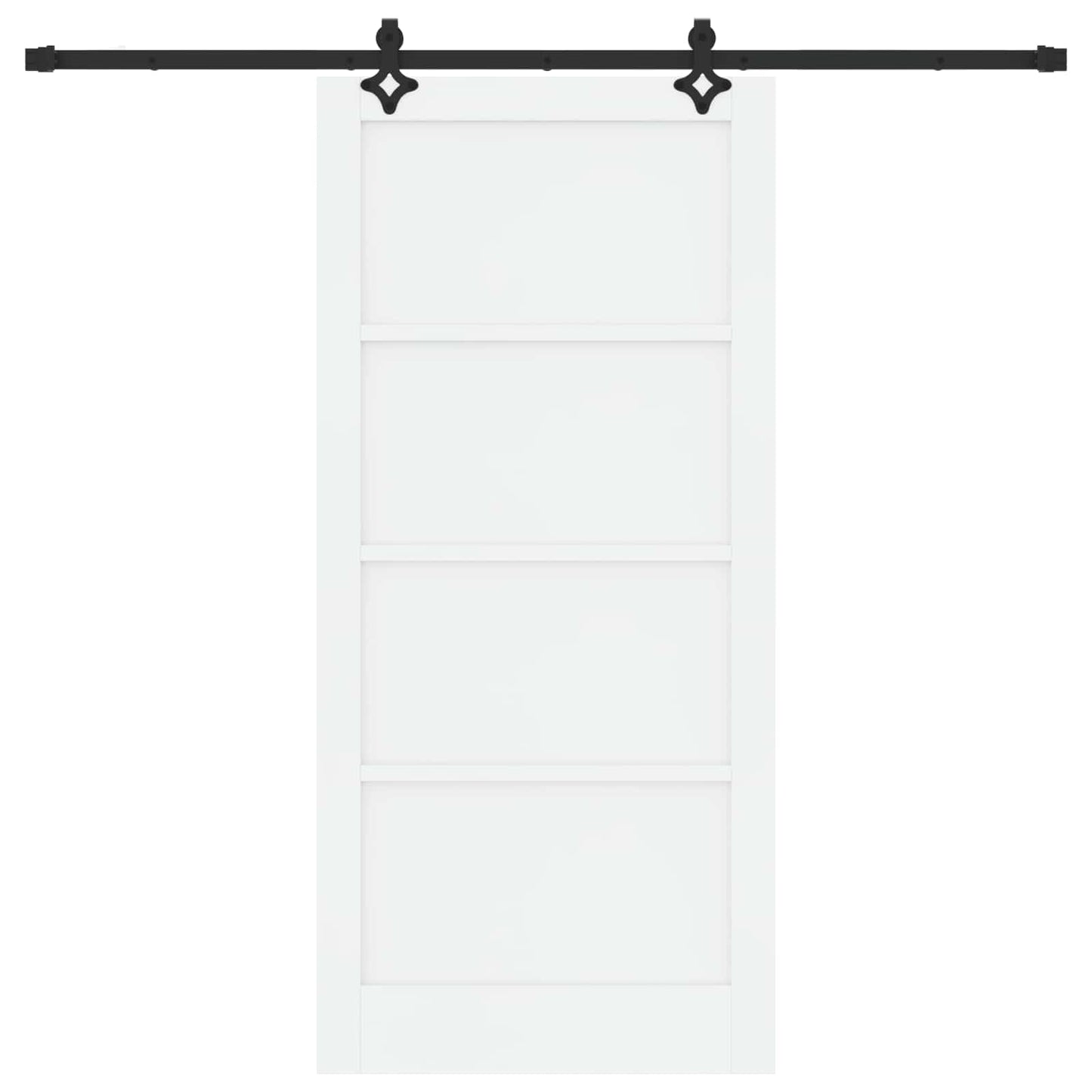 vidaXL Συρόμενη Πόρτα ORKDAL 93 x 202 cm Επεξεργασμένο Ξύλο