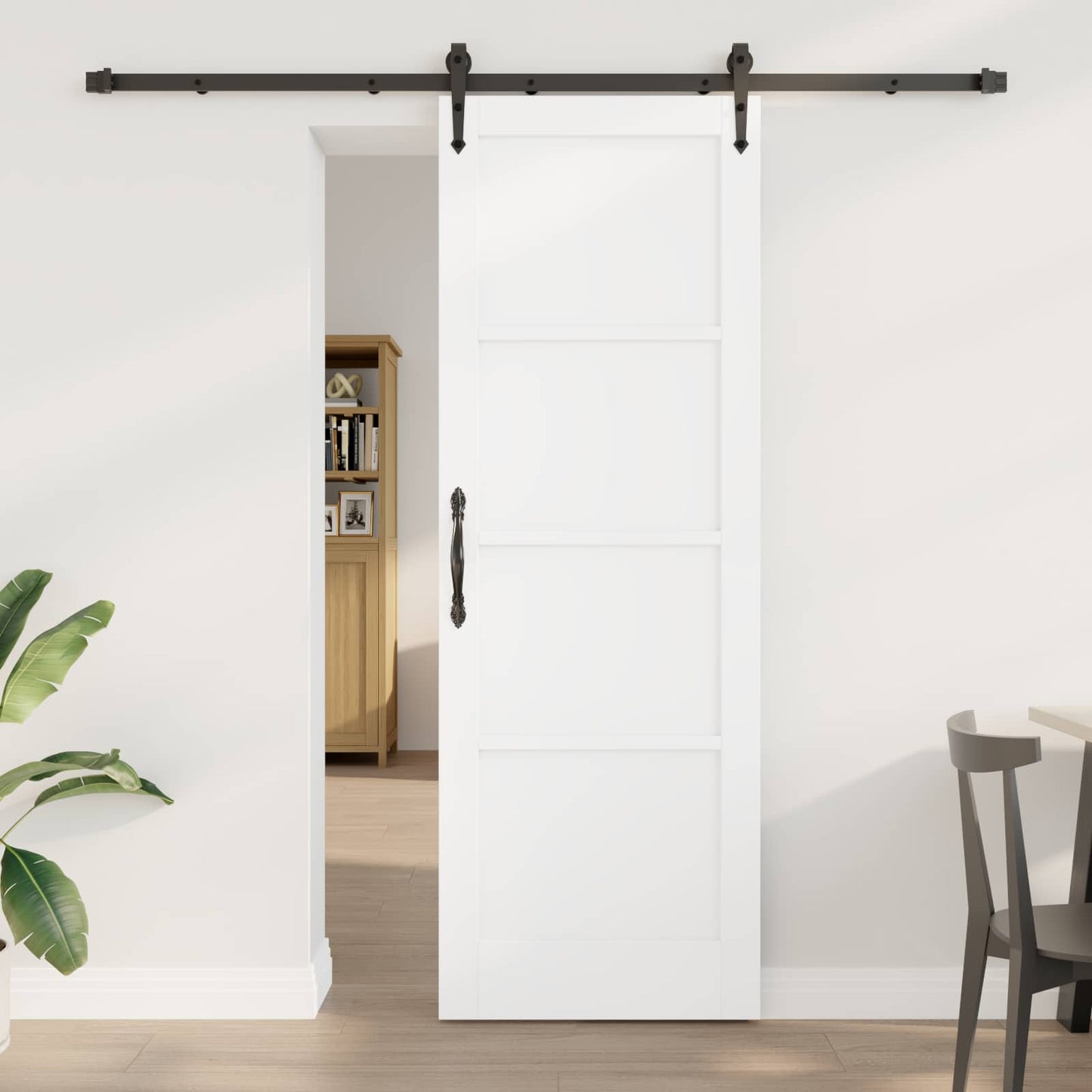 vidaXL Συρόμενη Πόρτα ORKDAL 73,5 x 211 cm Επεξεργασμένο Ξύλο