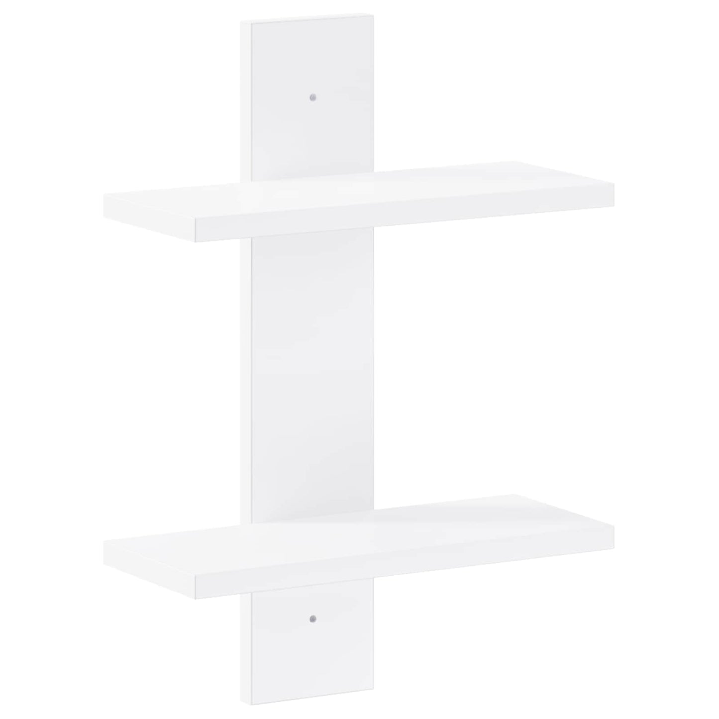 vidaXL Ράφι Τοίχου Λευκό 30 x 13,5 x 43 cm Επεξεργασμένο Ξύλο