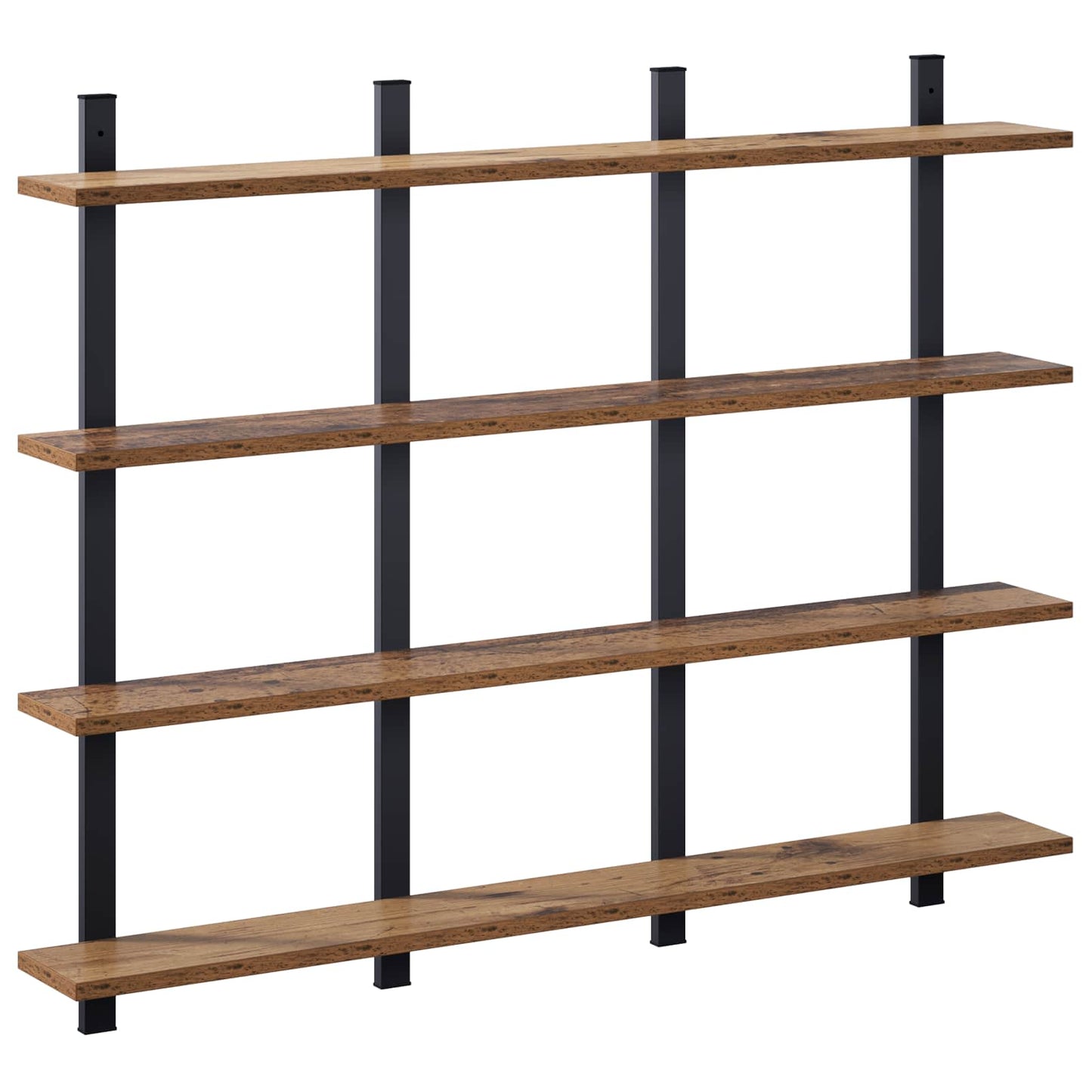 vidaXL Ράφι Τοίχου Παλαιωμένο ξύλο 102 x 13.5 x 80 cm