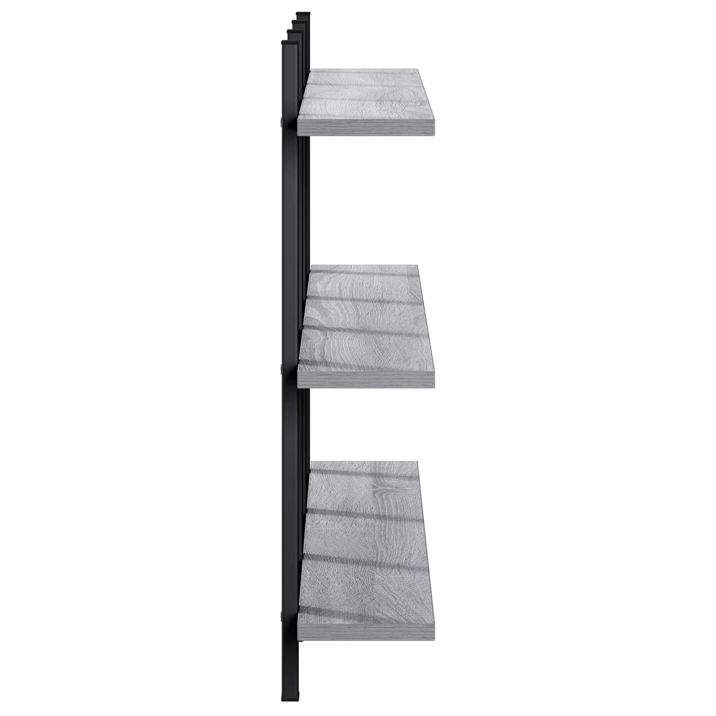 vidaXL Ράφι Τοίχου Γκρι Sonoma 102 x 13.5 x 58 cm Επεξεργασμένο Ξύλο