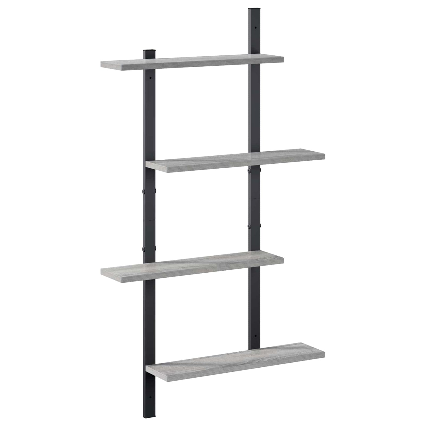 vidaXL Ράφι Τοίχου Γκρι Sonoma 61 x 13,5 x 105,5 cm Επεξεργασμένο Ξύλο