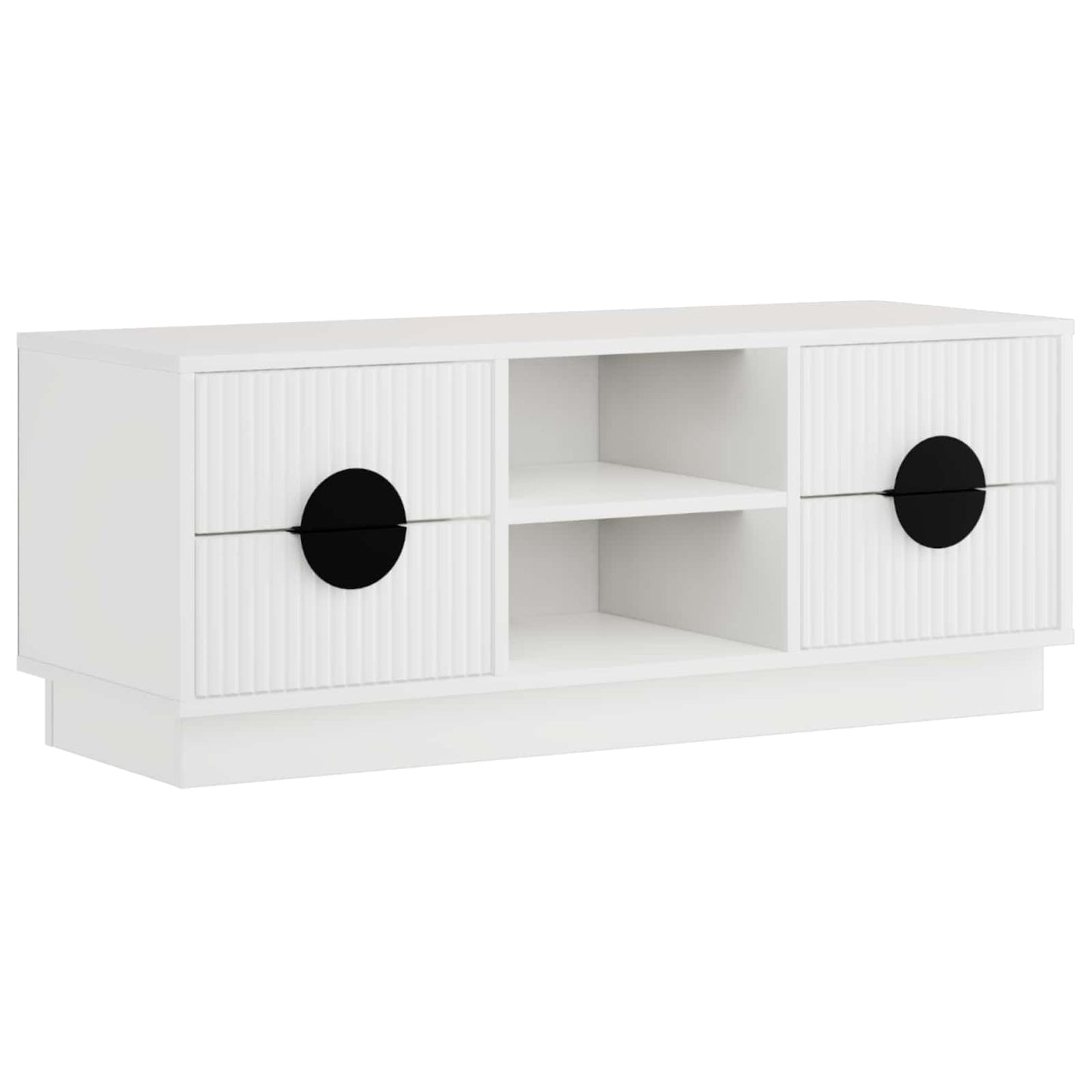 vidaXL Ντουλάπι TV VENRAY 101 x 36,5 x 40 cm Λευκό