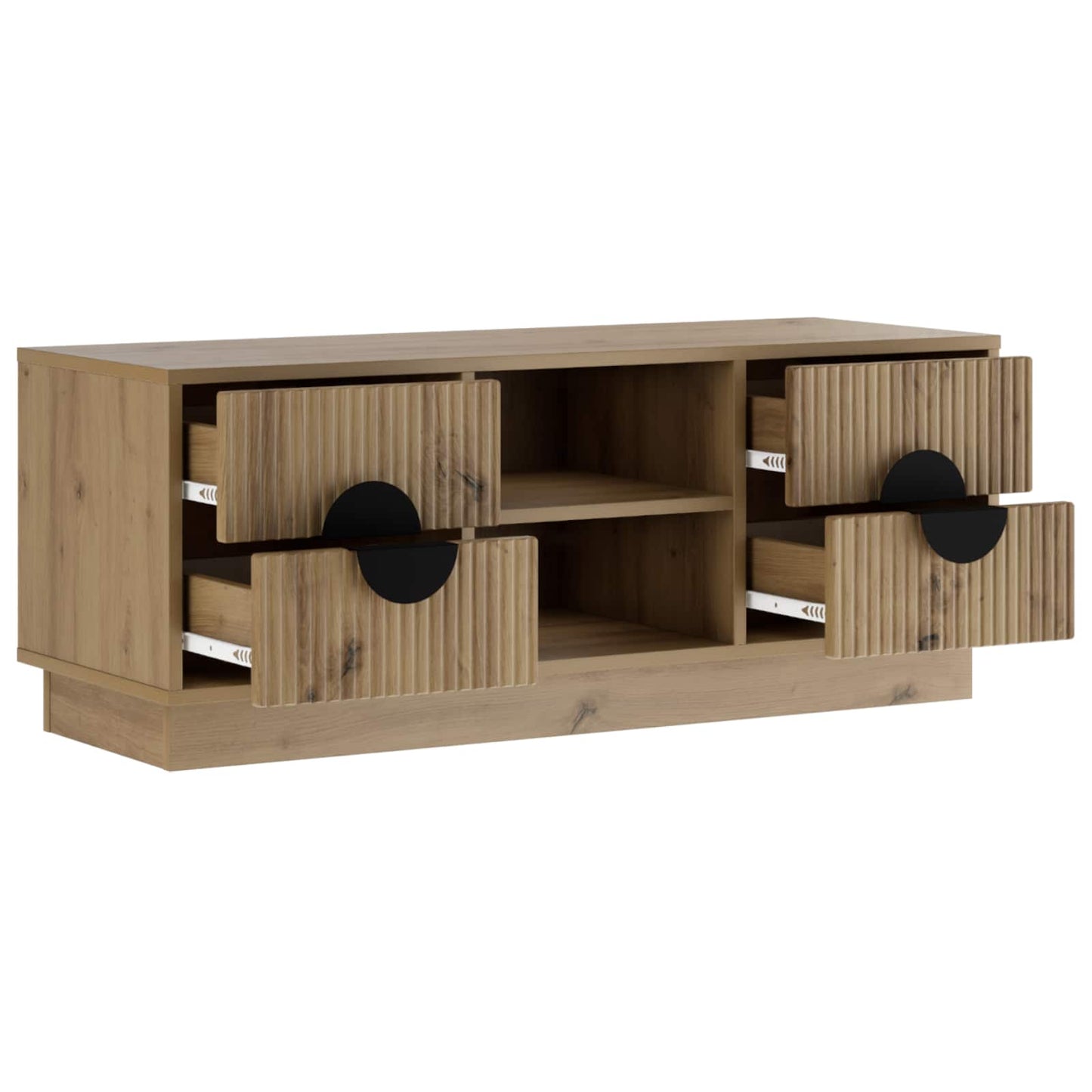 vidaXL Ντουλάπι TV VENRAY 101 x 36,5 x 40 cm Artisan Δρυς