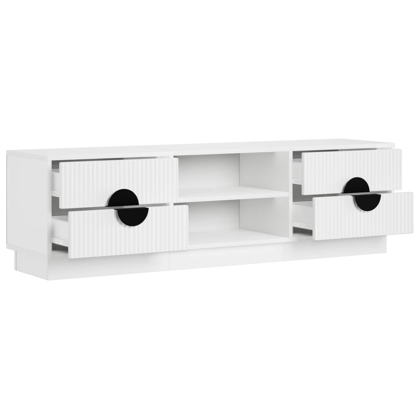 vidaXL Ντουλάπι TV VENRAY 137,5 x 33 x 40 cm Λευκό