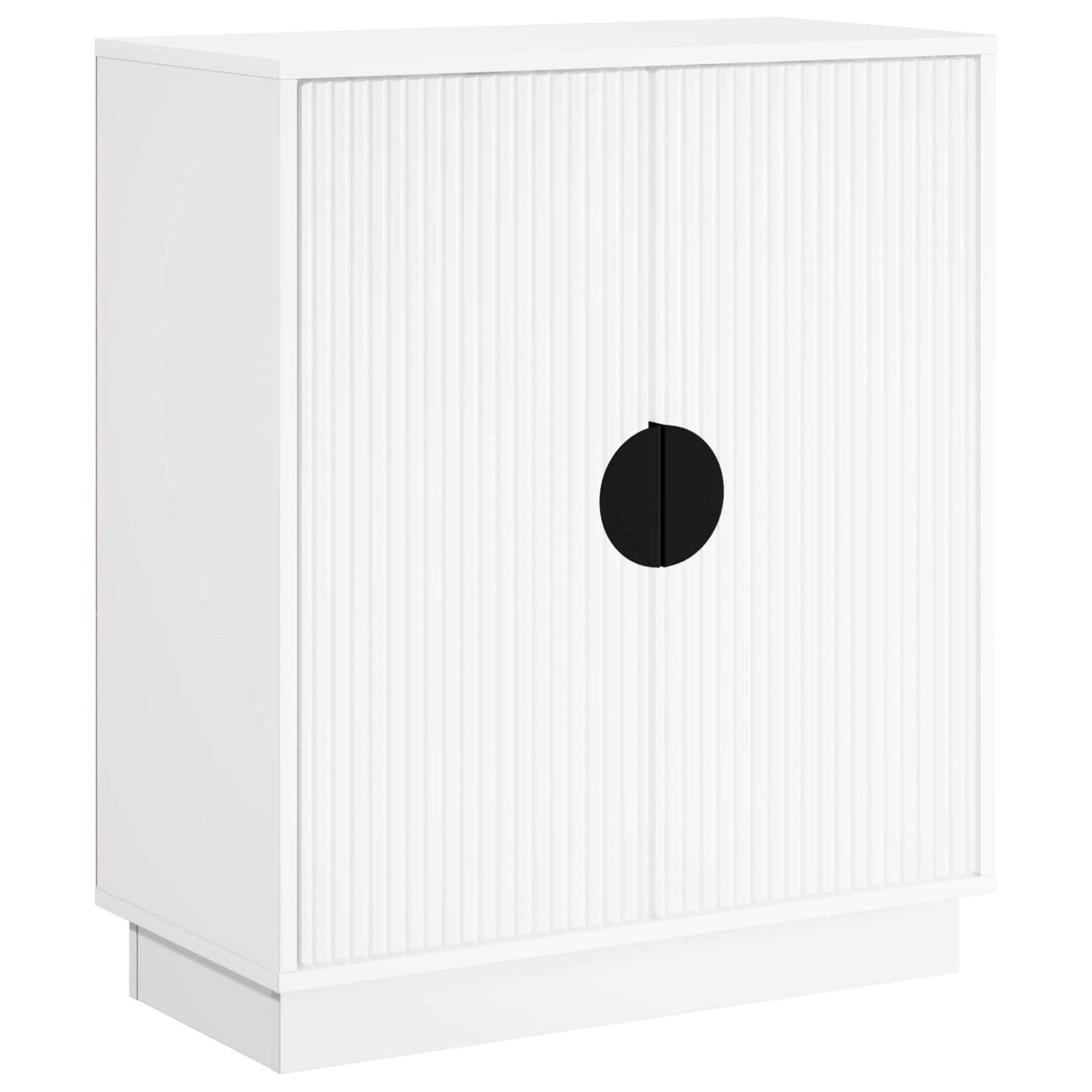 vidaXL Πλαϊνό γραφείο VENRAY Λευκό 66 x 33 x 77,5 cm