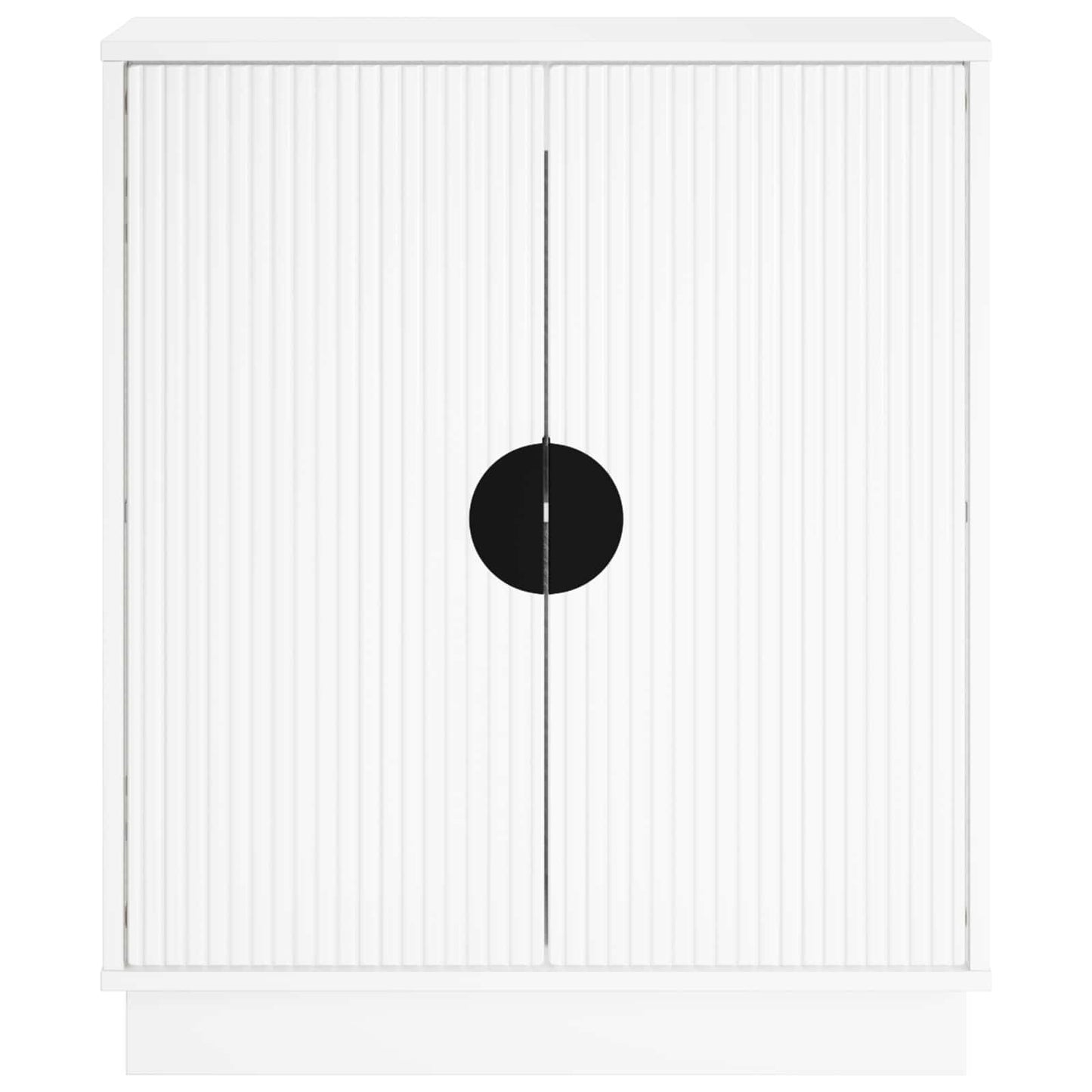vidaXL Πλαϊνό γραφείο VENRAY Λευκό 66 x 33 x 77,5 cm