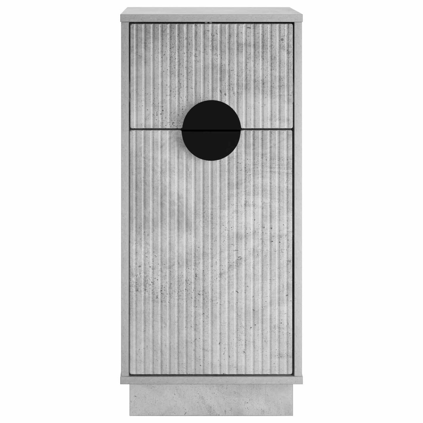 vidaXL Πλαϊνό γραφείο VENRAY Γκρι Σκυροδέματος 35 x 33 x 77,5 cm