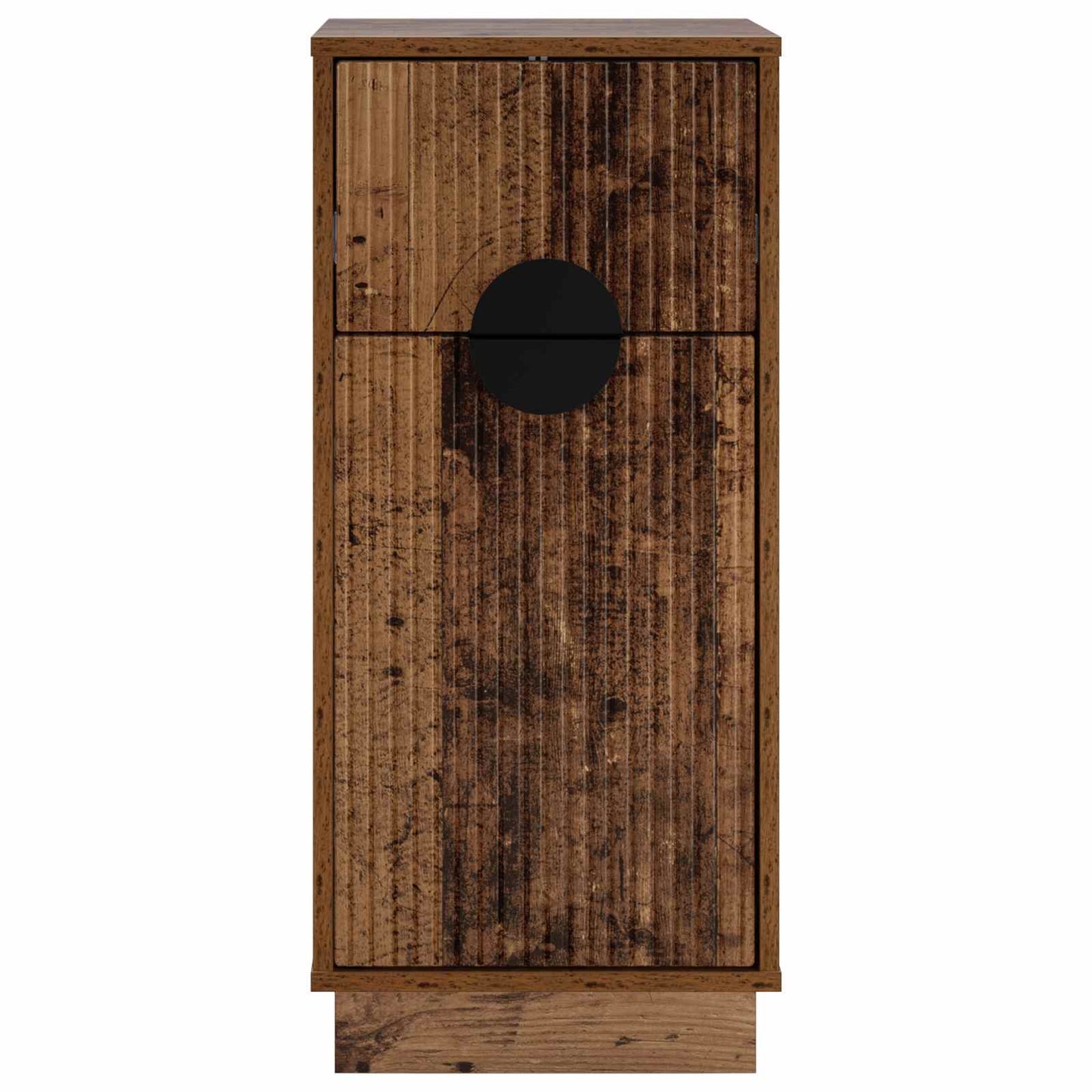 vidaXL Πλαϊνό γραφείο VENRAY Παλαιωμένο ξύλο 35 x 33 x 77,5 cm