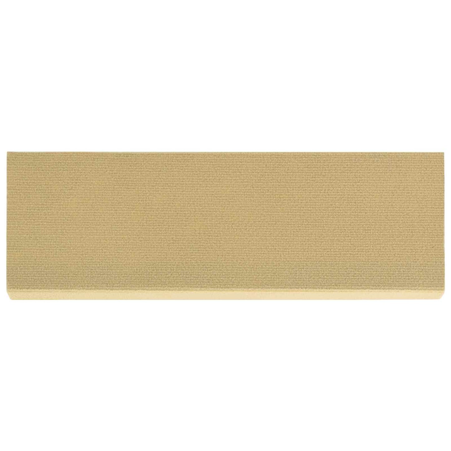 vidaXL Πατάκια σκάλας 15 τμχ. 65 x 21 x 4 cm Μπεζ Πολυεστέρας
