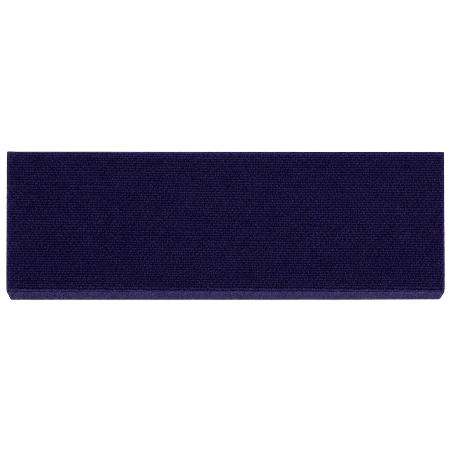 vidaXL Πατάκια σκάλας 15 τμχ. 65 x 21 x 4 cm Μπλε Πολυεστέρας