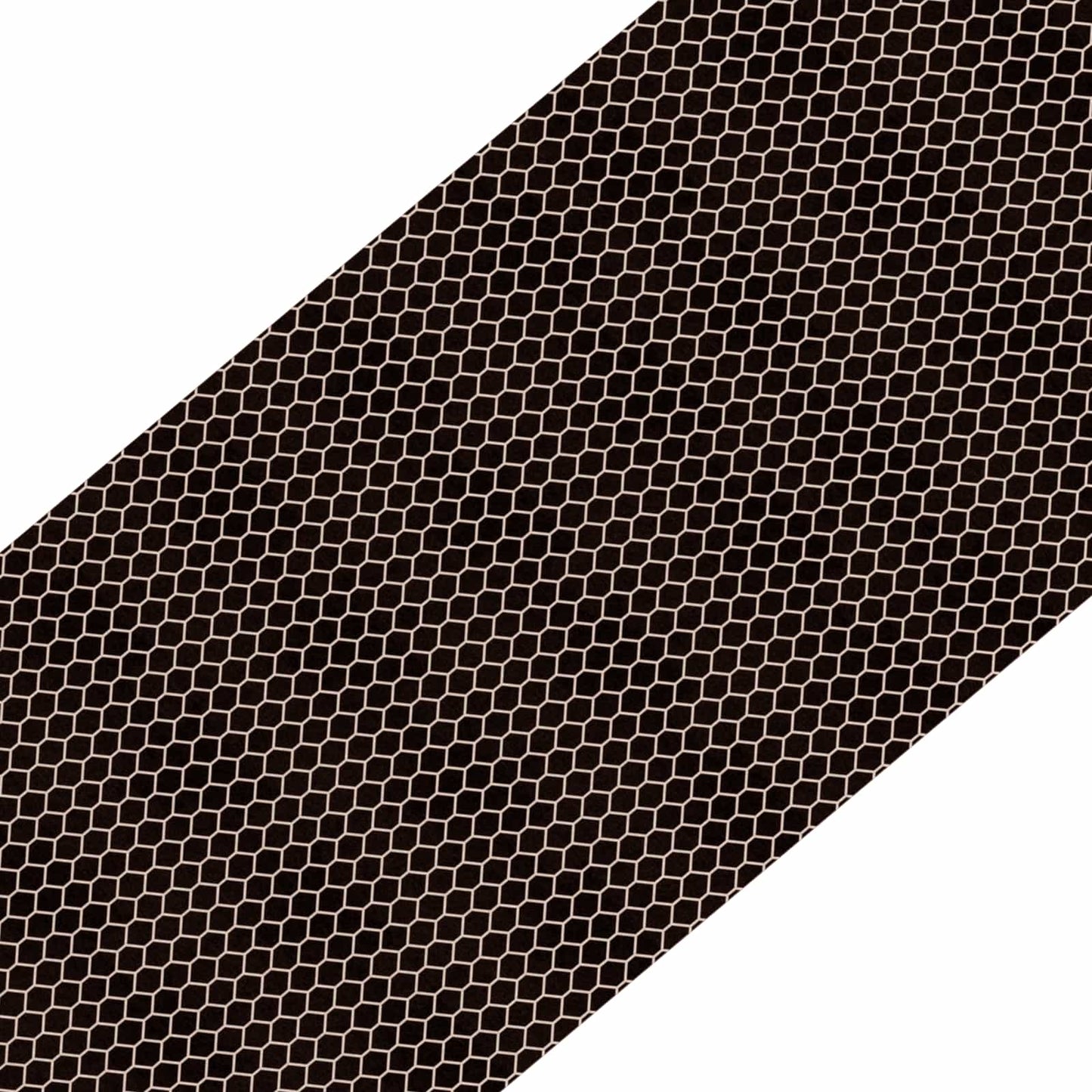 vidaXL Πατάκια σκάλας 15 τμχ. 76 x 20 cm Μαύρο σχέδιο πλέγματος