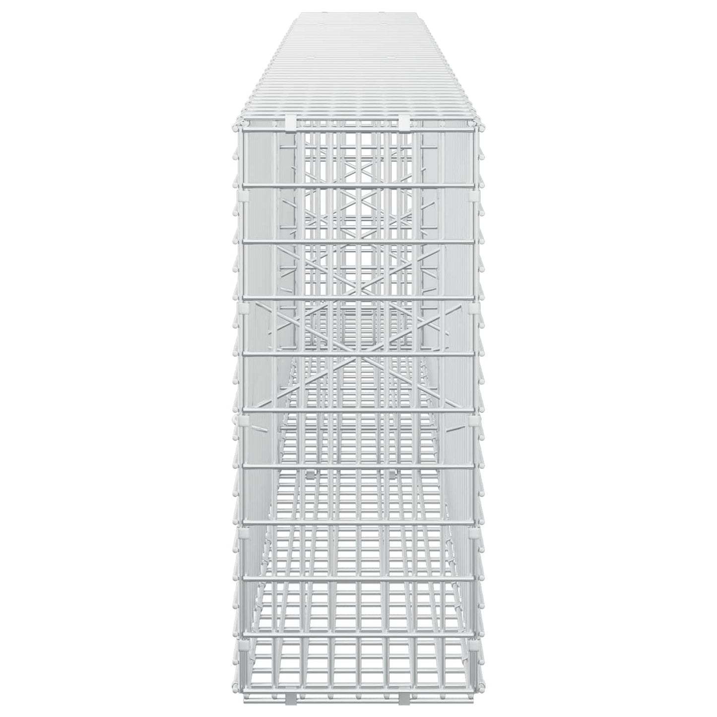 vidaXL Γκαμπιόν με σύρμα 3,5 χλστ και πλέγμα 5x2,5 εκ 250x20x50 εκ