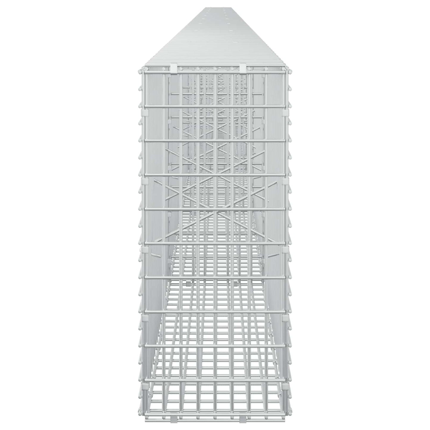 vidaXL Γκαμπιόν με σύρμα 3,5 χλστ και πλέγμα 5x2,5 εκ 950x20x50 εκ