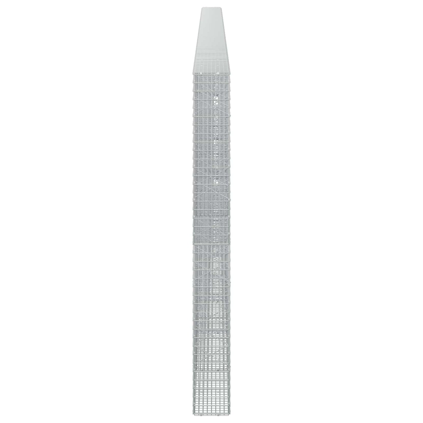 vidaXL Γκαμπιόν με σύρμα 3,5 mm και πλέγμα 5x2,5 cm 900x20x200 εκ