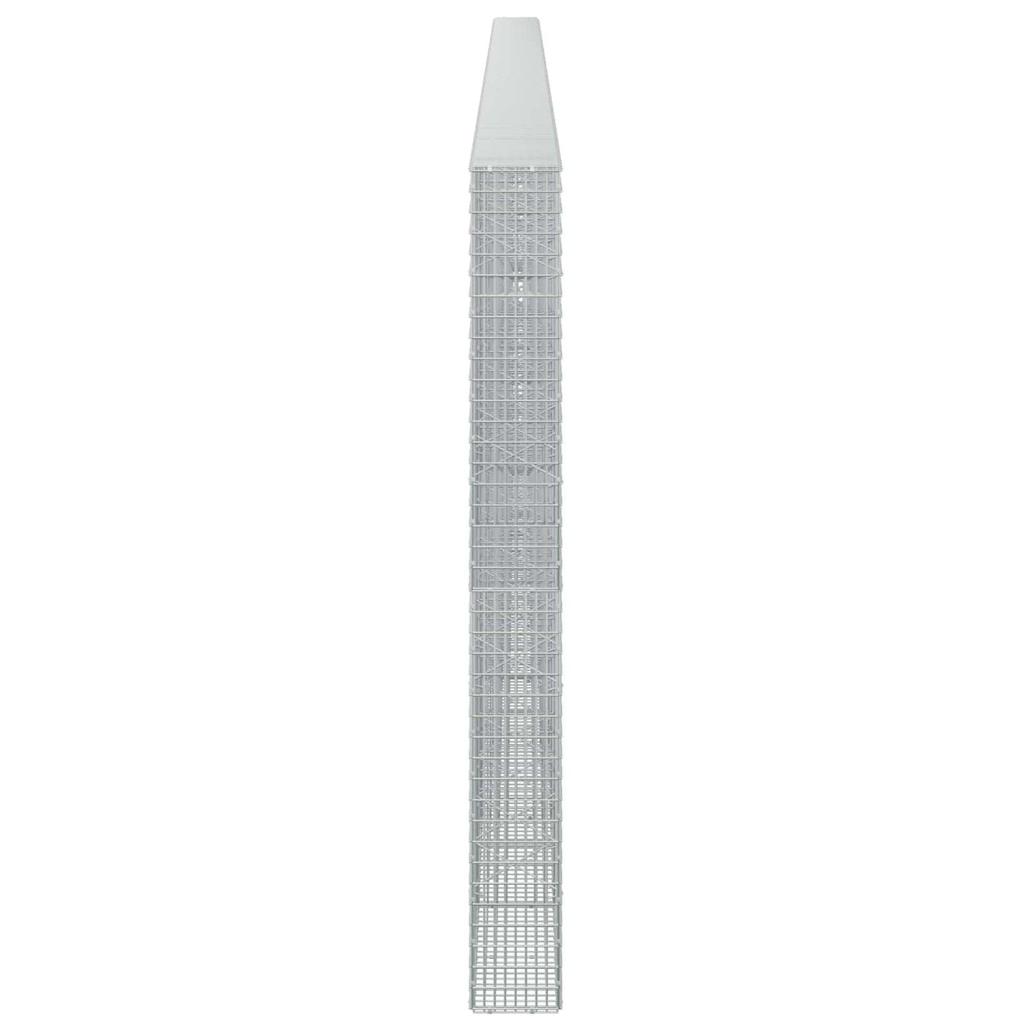 vidaXL Γκαμπιόν με σύρμα 3,5 mm και πλέγμα 5x2,5 cm 1050x20x200 εκ