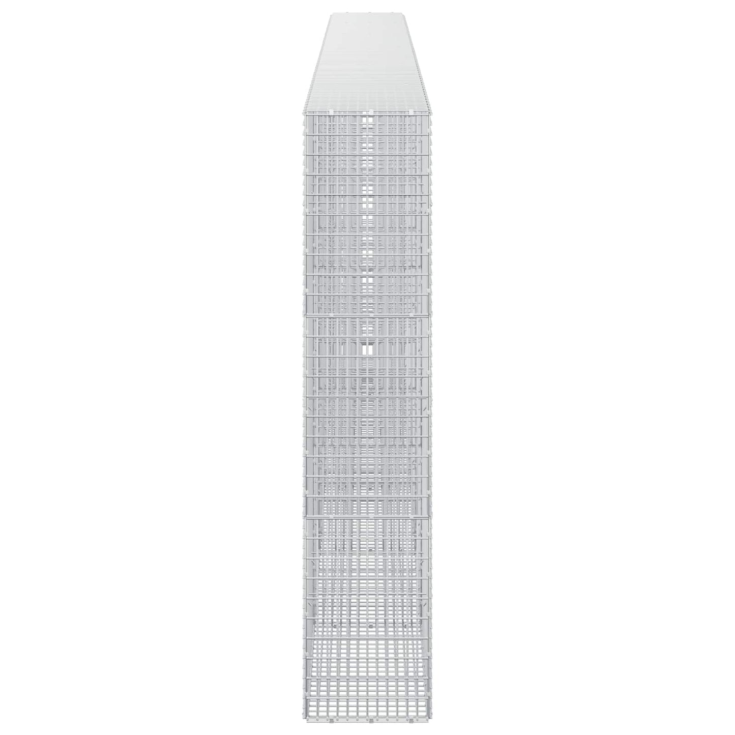 vidaXL Γκαμπιόν με σύρμα 3,5 mm και πλέγμα 5x2,5 cm 600x30x150 εκ