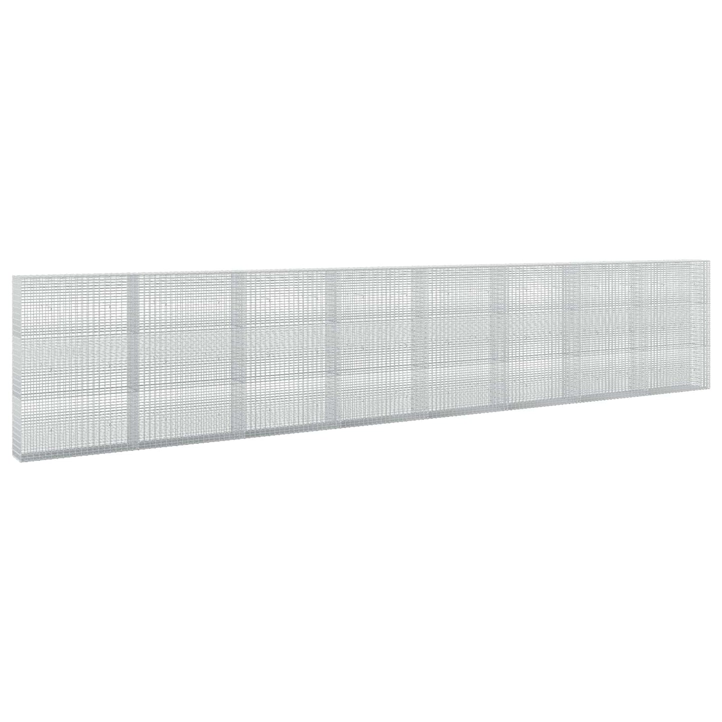 vidaXL Γκαμπιόν με σύρμα 3,5 mm και πλέγμα 5x2,5 cm 800x30x150 εκ