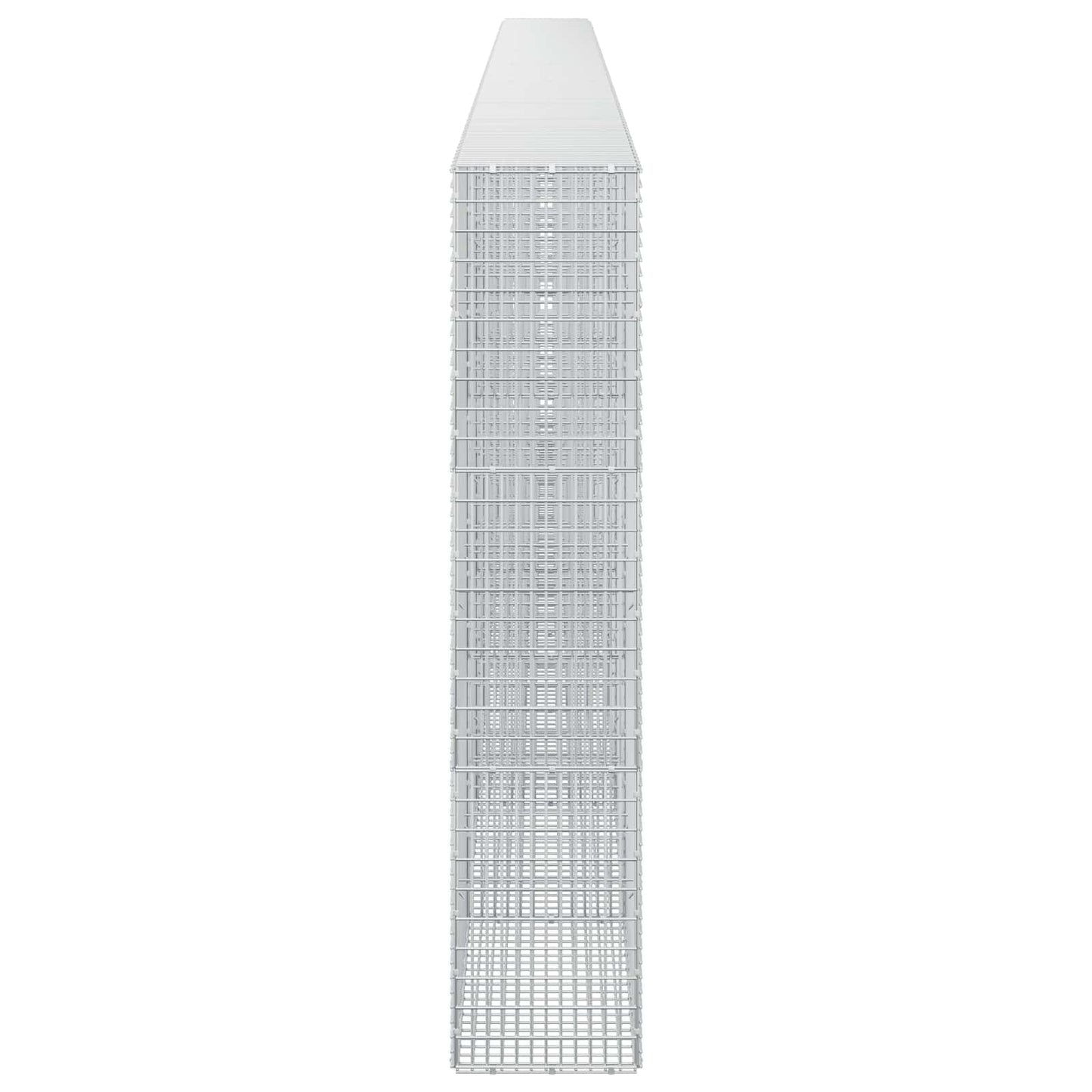vidaXL Γκαμπιόν με σύρμα 3,5 mm και πλέγμα 5x2,5 cm 800x30x150 εκ