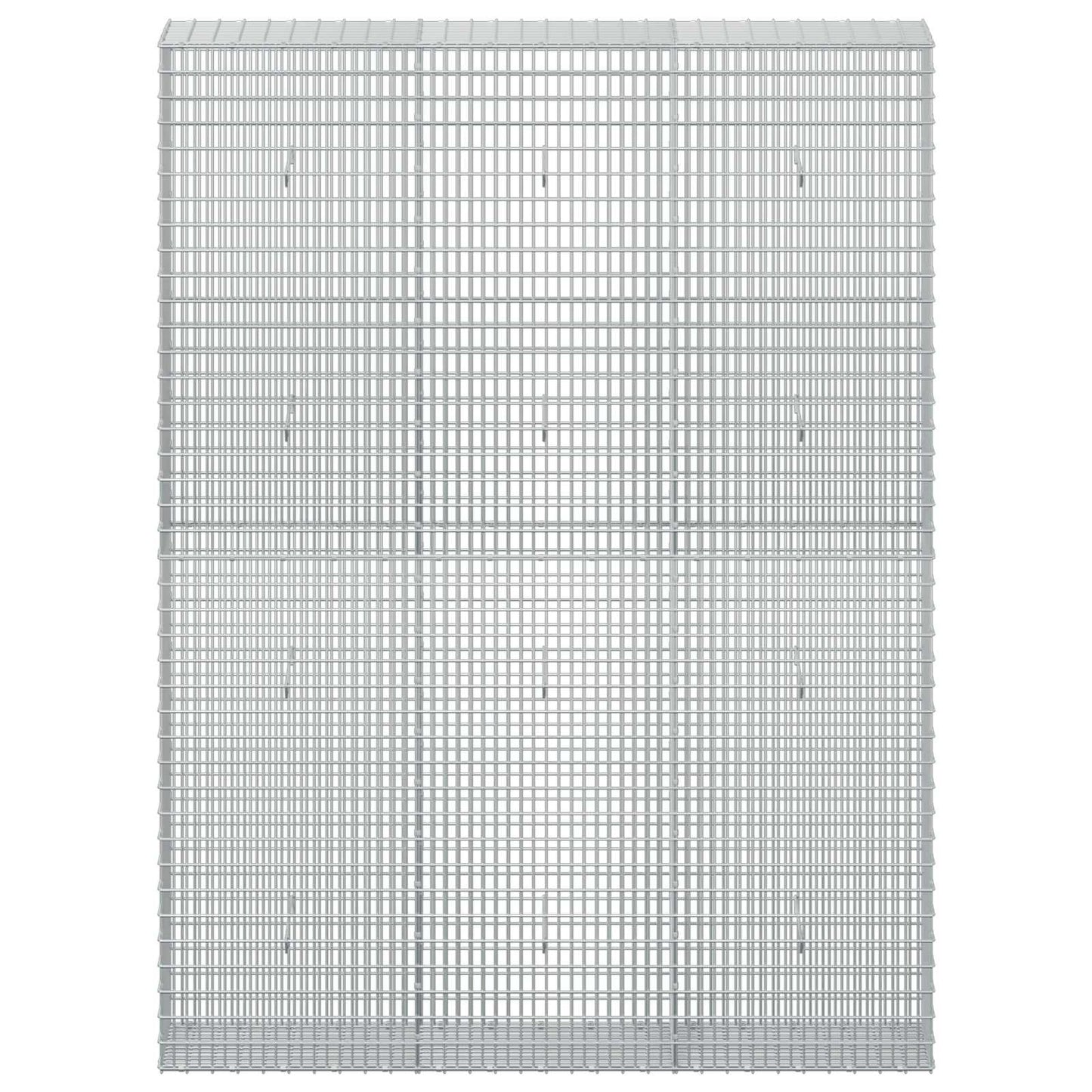vidaXL Γκαμπιόν με σύρμα 3,5 mm και πλέγμα 5x2,5 cm 150x30x200 εκ