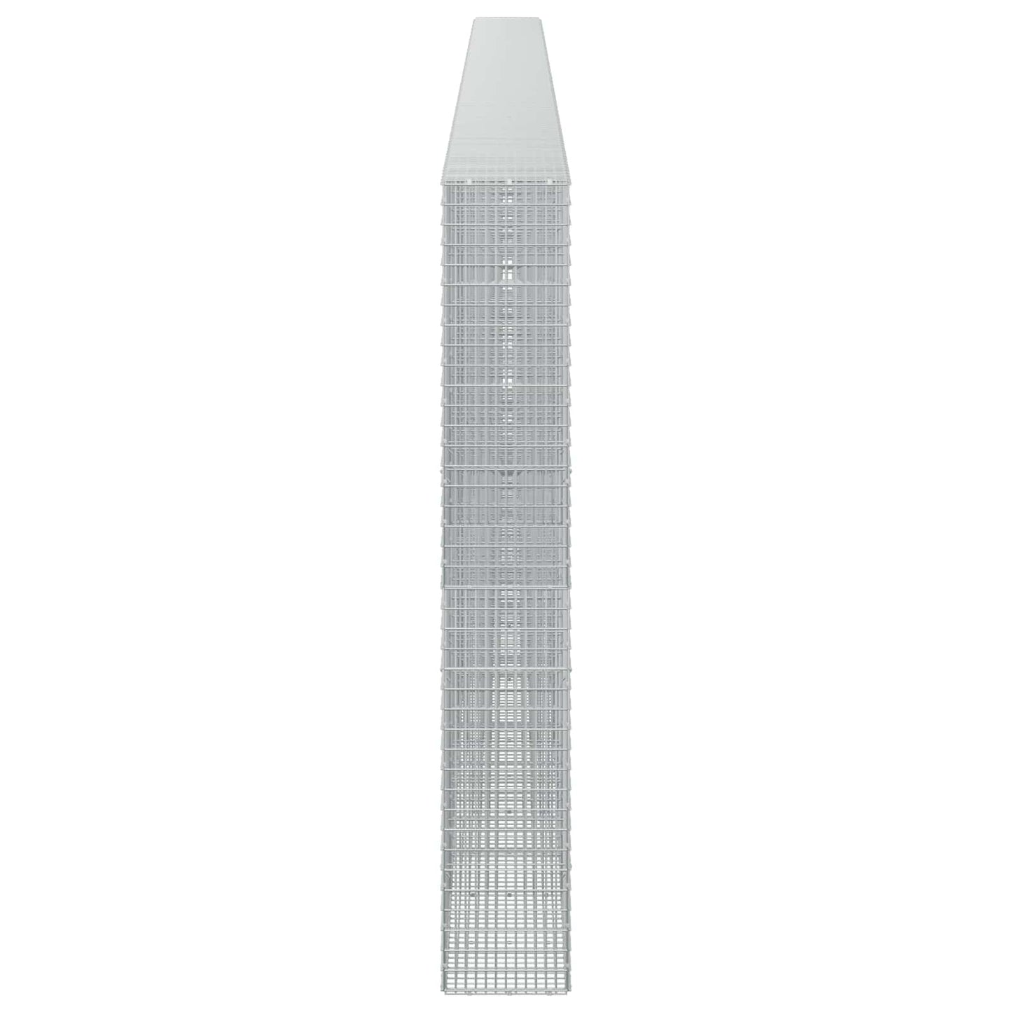 vidaXL Γκαμπιόν με σύρμα 3,5 mm και πλέγμα 5x2,5 cm 1000x30x200 εκ