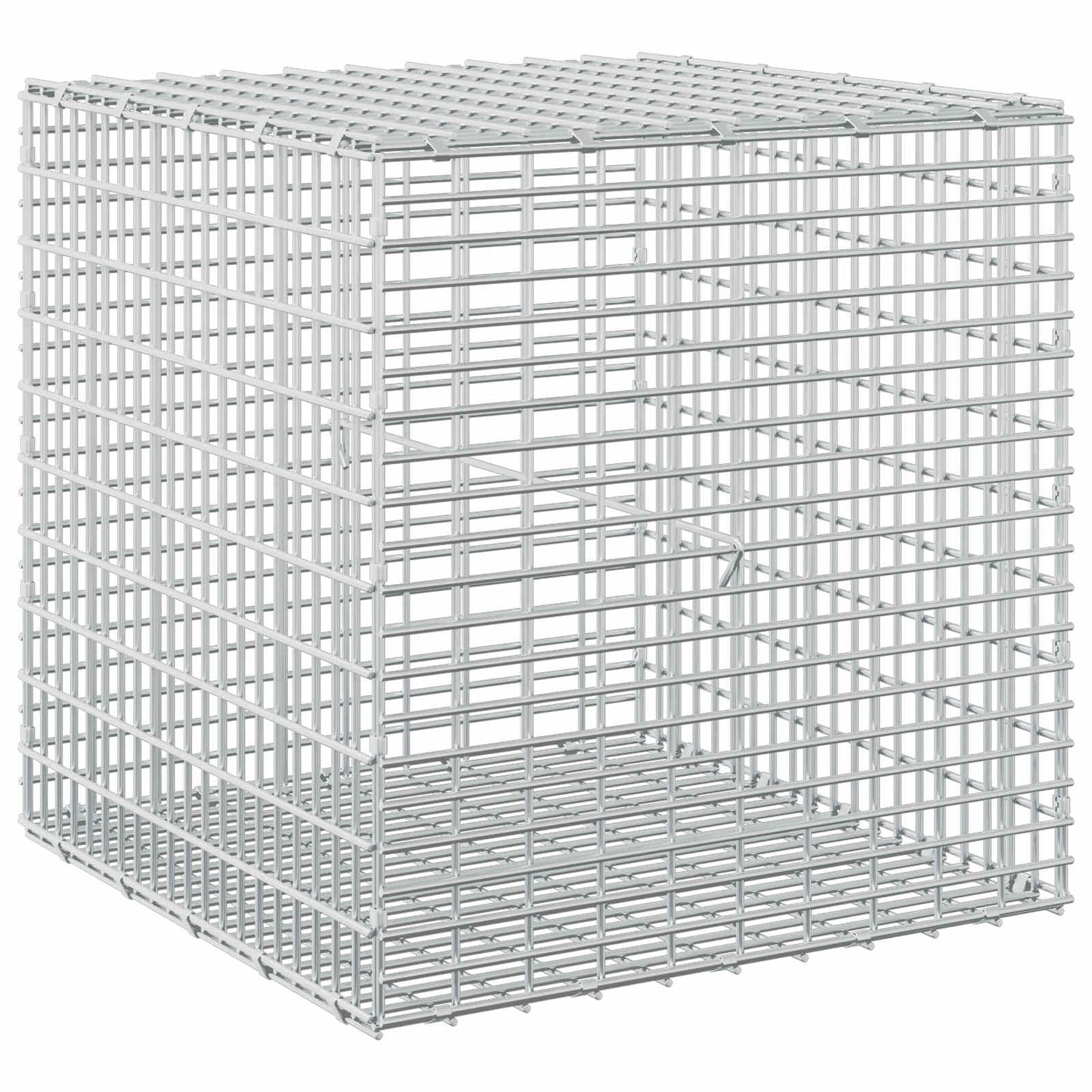 vidaXL Γκαμπιόν με σύρμα 3,5 χλστ και πλέγμα 5x2,5 εκ 50x50x50 εκ.