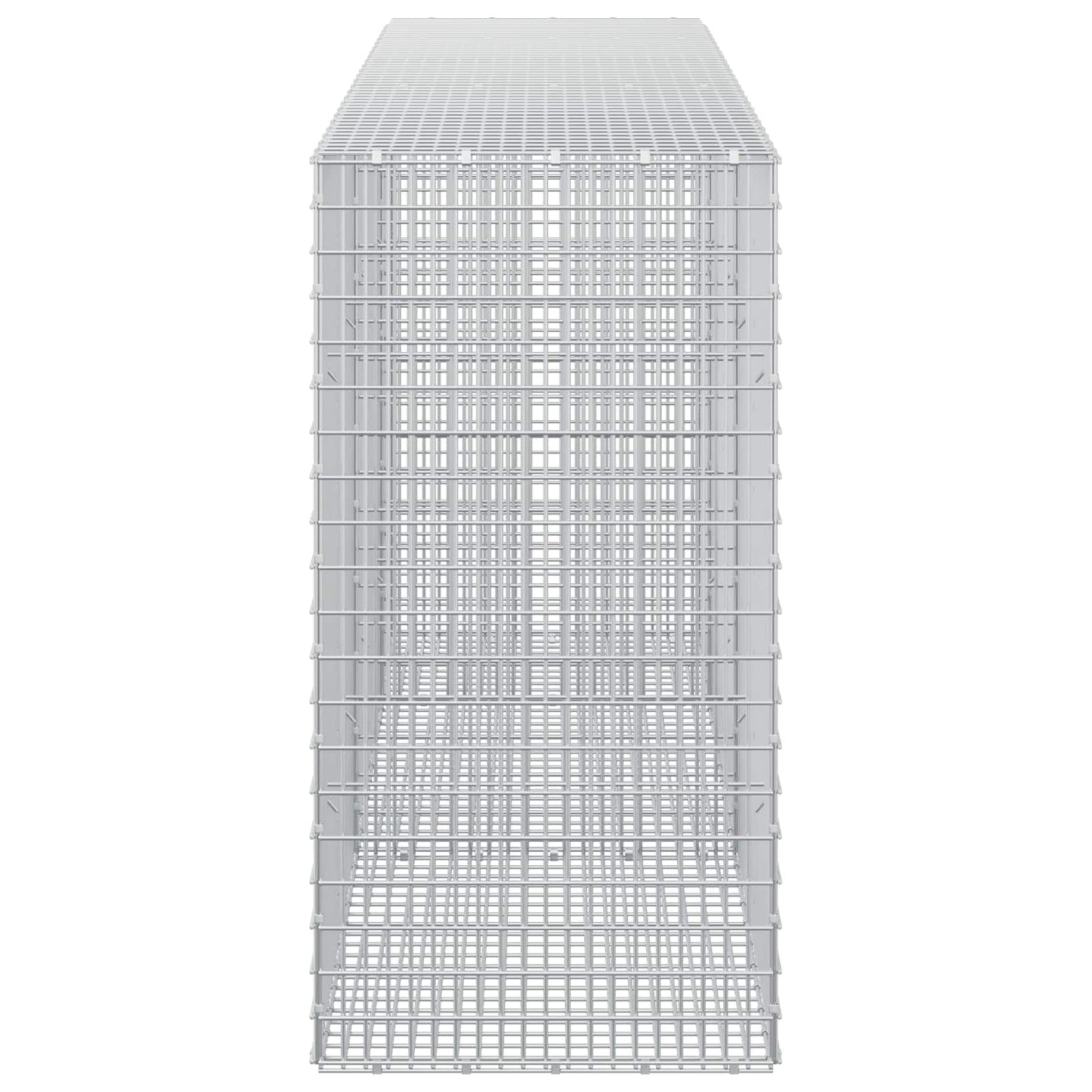 vidaXL Γκαμπιόν με σύρμα 3,5 mm και πλέγμα 5x2,5 cm 250x50x100 εκ