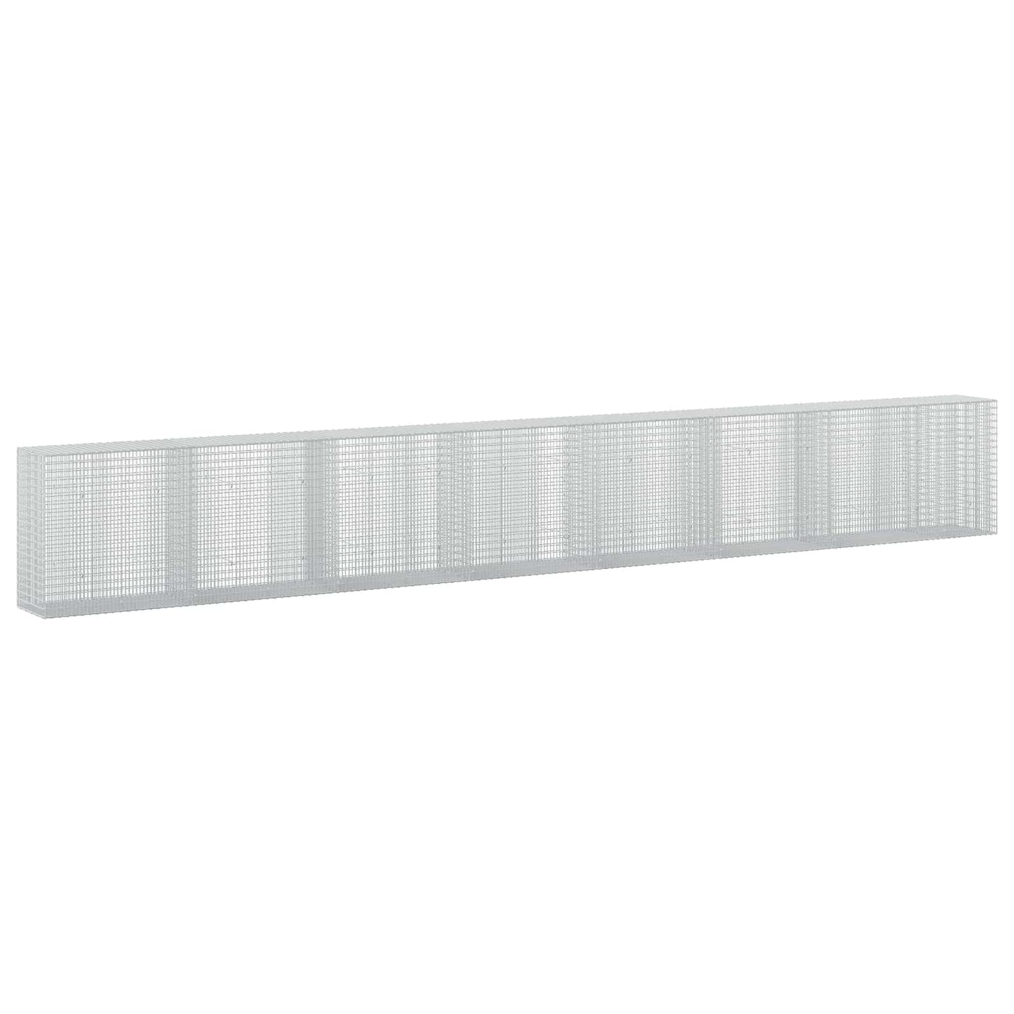 vidaXL Γκαμπιόν με σύρμα 3,5 χλστ και πλέγμα 5x2,5 εκ 750x50x100 εκ