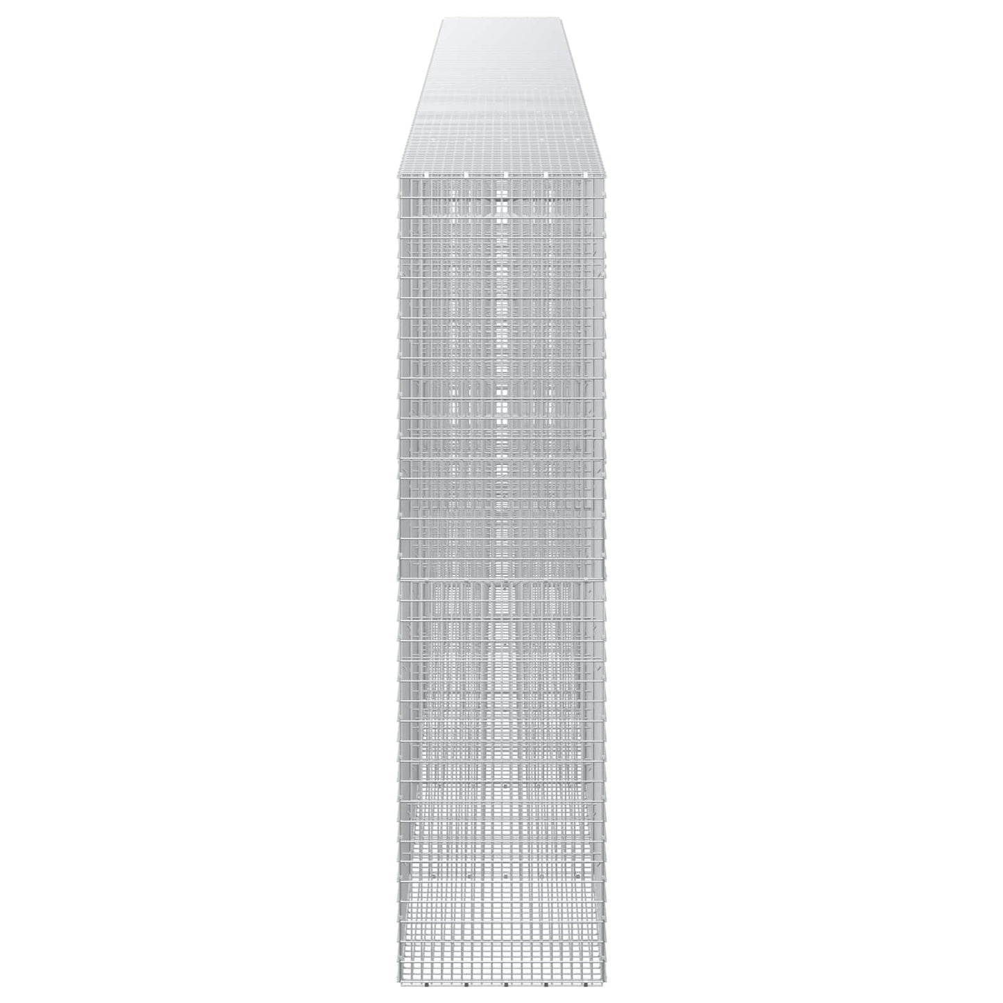 vidaXL Γκαμπιόν με σύρμα 3,5 χλστ και πλέγμα 5x2,5 εκ 750x50x200 εκ