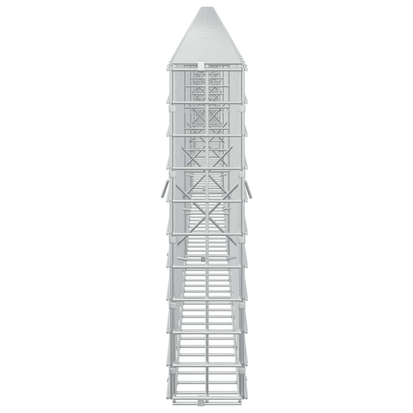 vidaXL Γκαμπιόν με Σύρμα 3,5 mm και Πλέγμα 5x5 cm 900x10x50 εκ