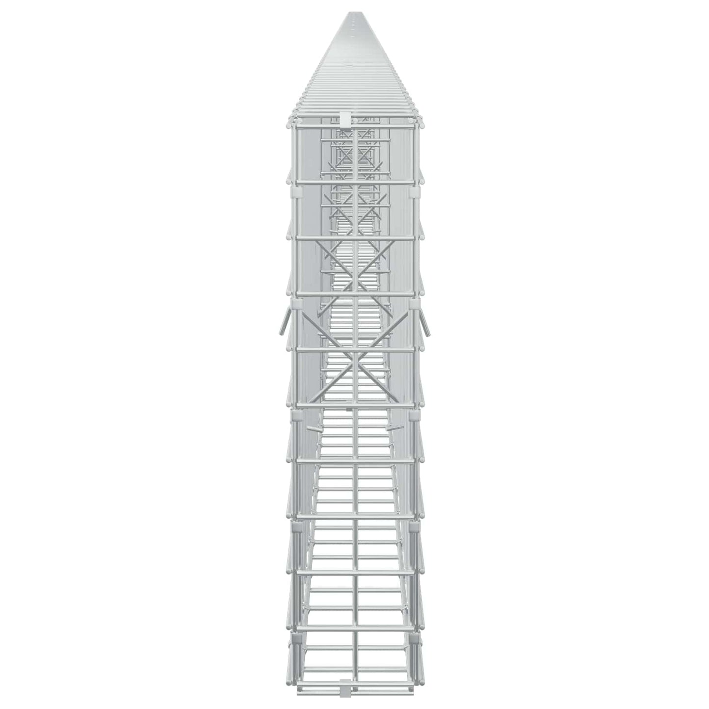 vidaXL Γκαμπιόν με Σύρμα 3,5 mm και Πλέγμα 5x5 cm 1200x10x50 εκ