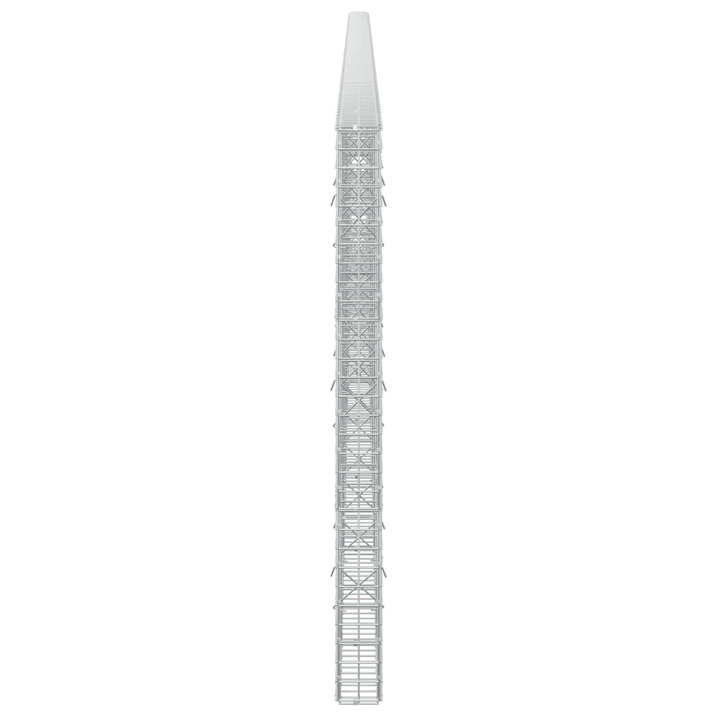 vidaXL Γκαμπιόν με Σύρμα 3,5 mm και Πλέγμα 5x5 cm 850x10x150 εκ