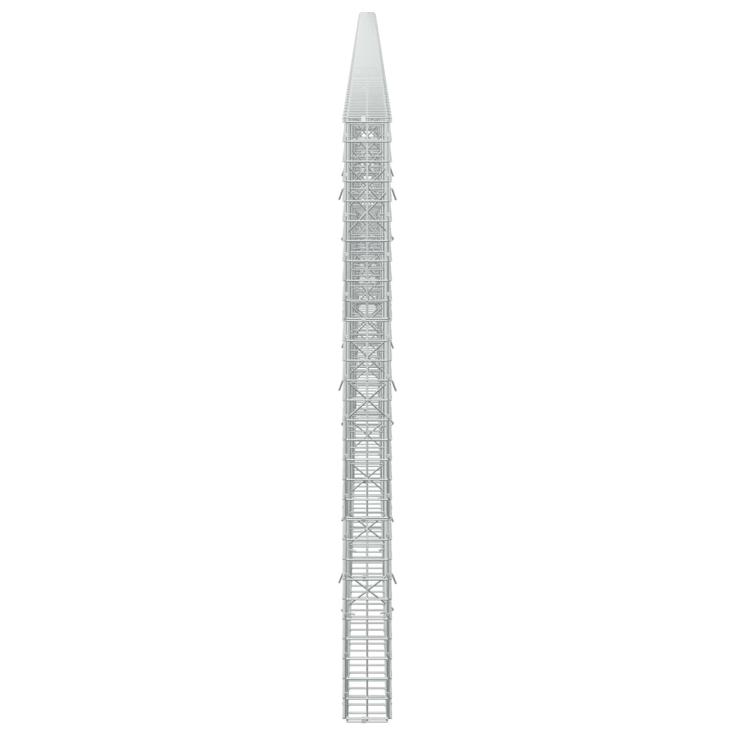 vidaXL Γκαμπιόν με Σύρμα 3,5 mm και Πλέγμα 5x5 cm 900x10x150 εκ