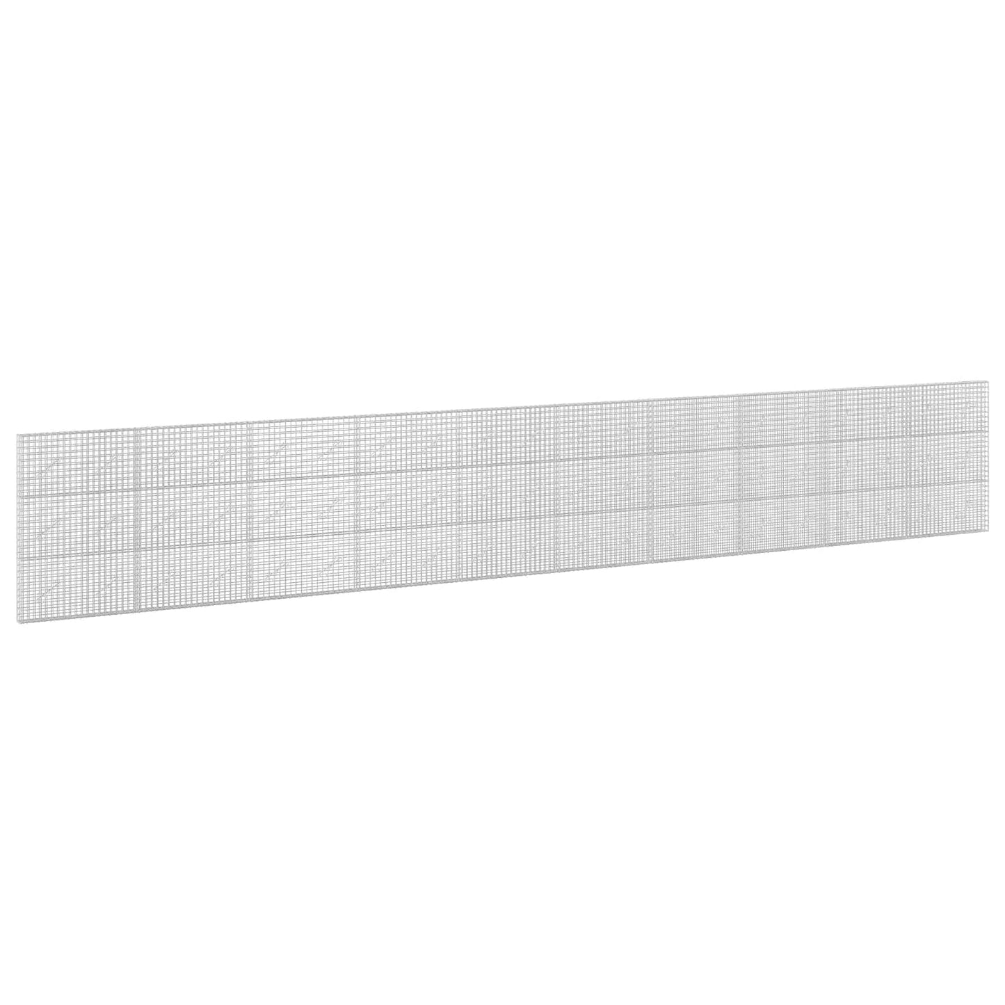 vidaXL Γκαμπιόν με Σύρμα 3,5 mm και Πλέγμα 5x5 cm 1000x10x150 εκ