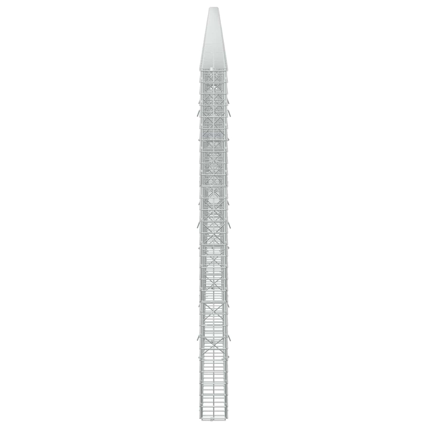 vidaXL Γκαμπιόν με Σύρμα 3,5 mm και Πλέγμα 5x5 cm 1000x10x150 εκ