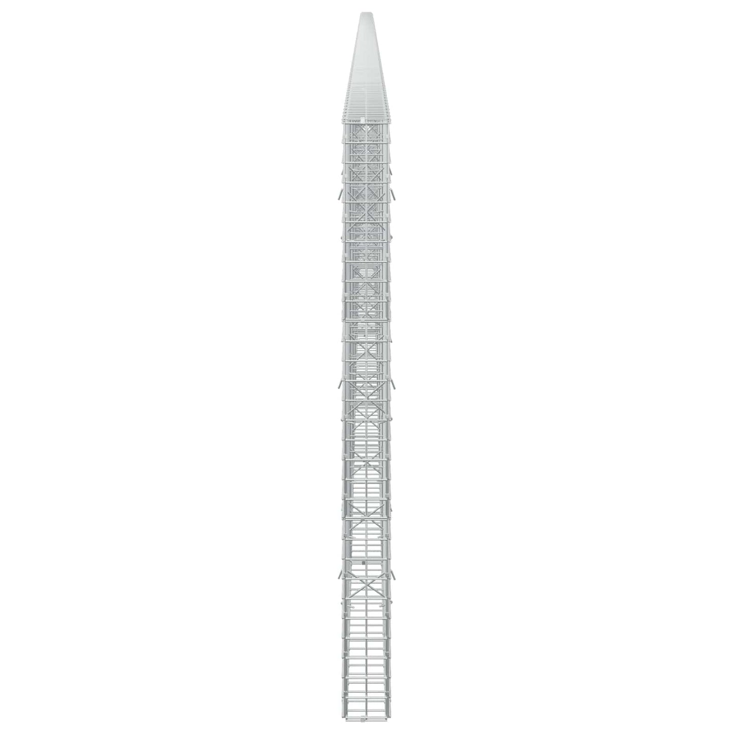 vidaXL Γκαμπιόν με Σύρμα 3,5 mm και Πλέγμα 5x5 cm 1200x10x150 εκ.