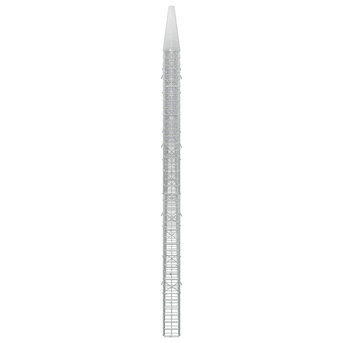 vidaXL Γκαμπιόν με Σύρμα 3,5 mm και Πλέγμα 5x5 cm 1000x10x200 εκ