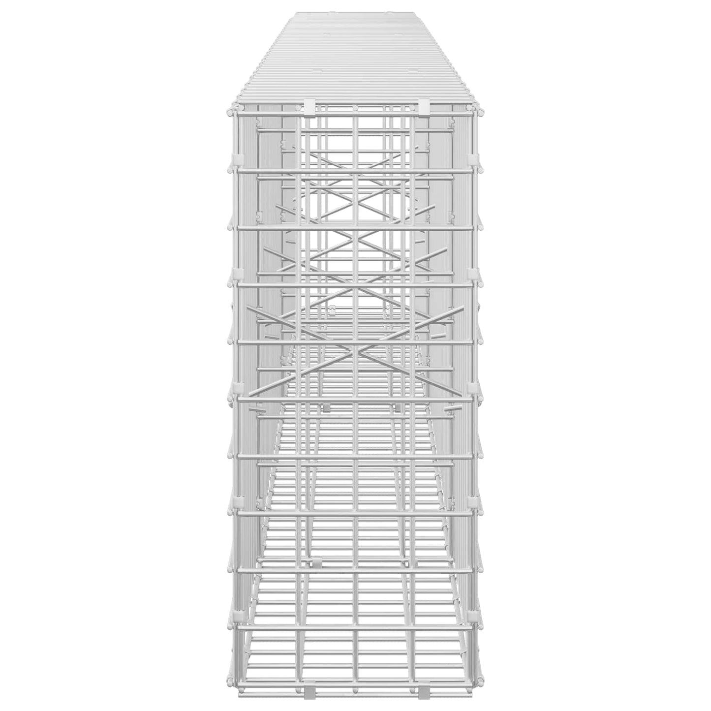 vidaXL Γκαμπιόν με Σύρμα 3,5 mm και Πλέγμα 5x5 cm 250x20x50 εκ