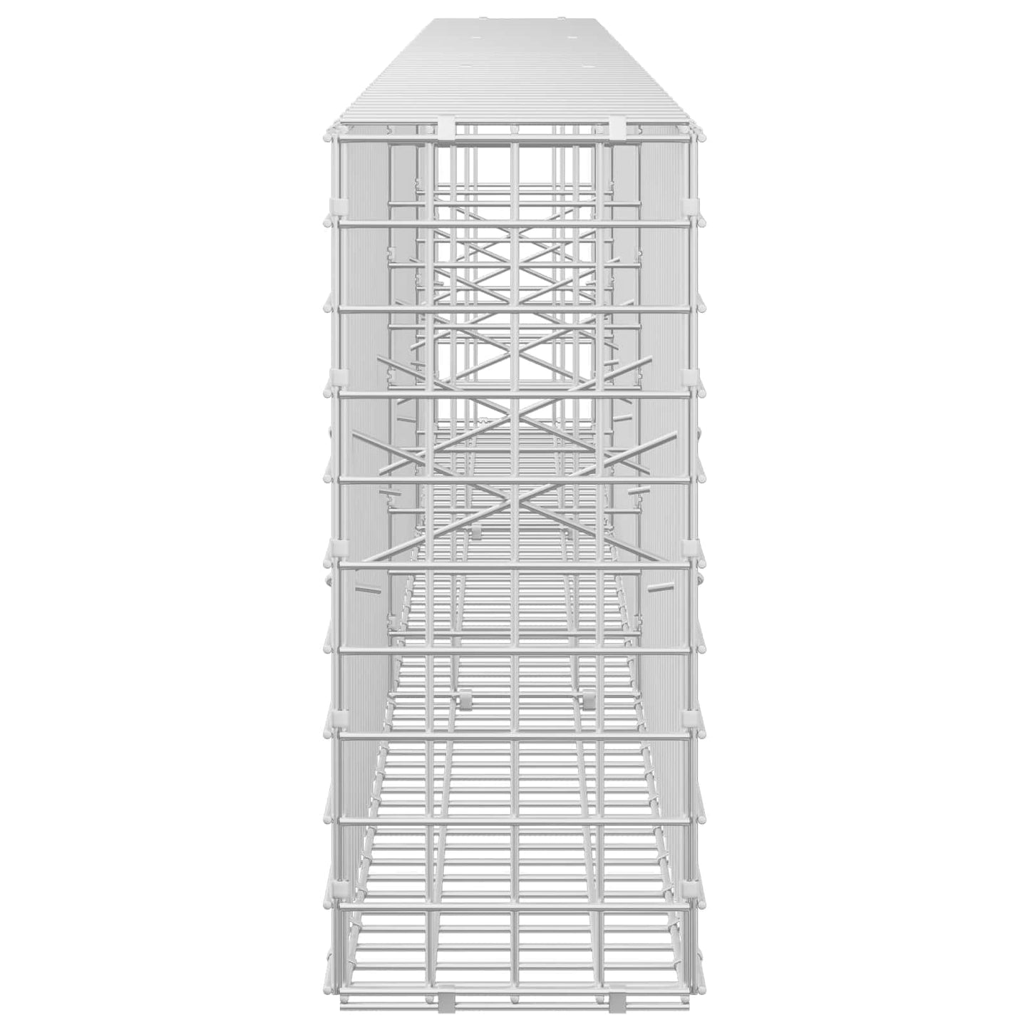vidaXL Γκαμπιόν με Σύρμα 3,5 mm και Πλέγμα 5x5 cm 300x20x50 εκ
