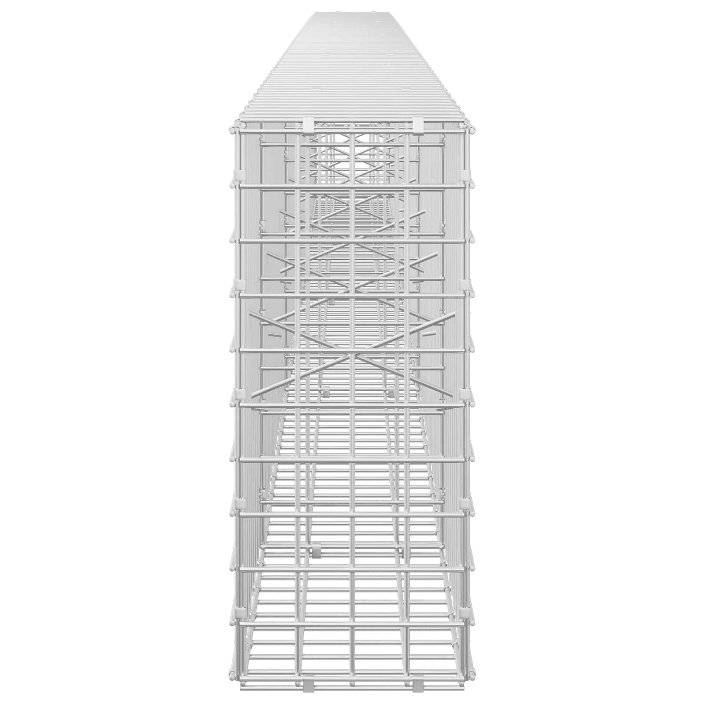 vidaXL Γκαμπιόν με Σύρμα 3,5 mm και Πλέγμα 5x5 cm 450x20x50 εκ