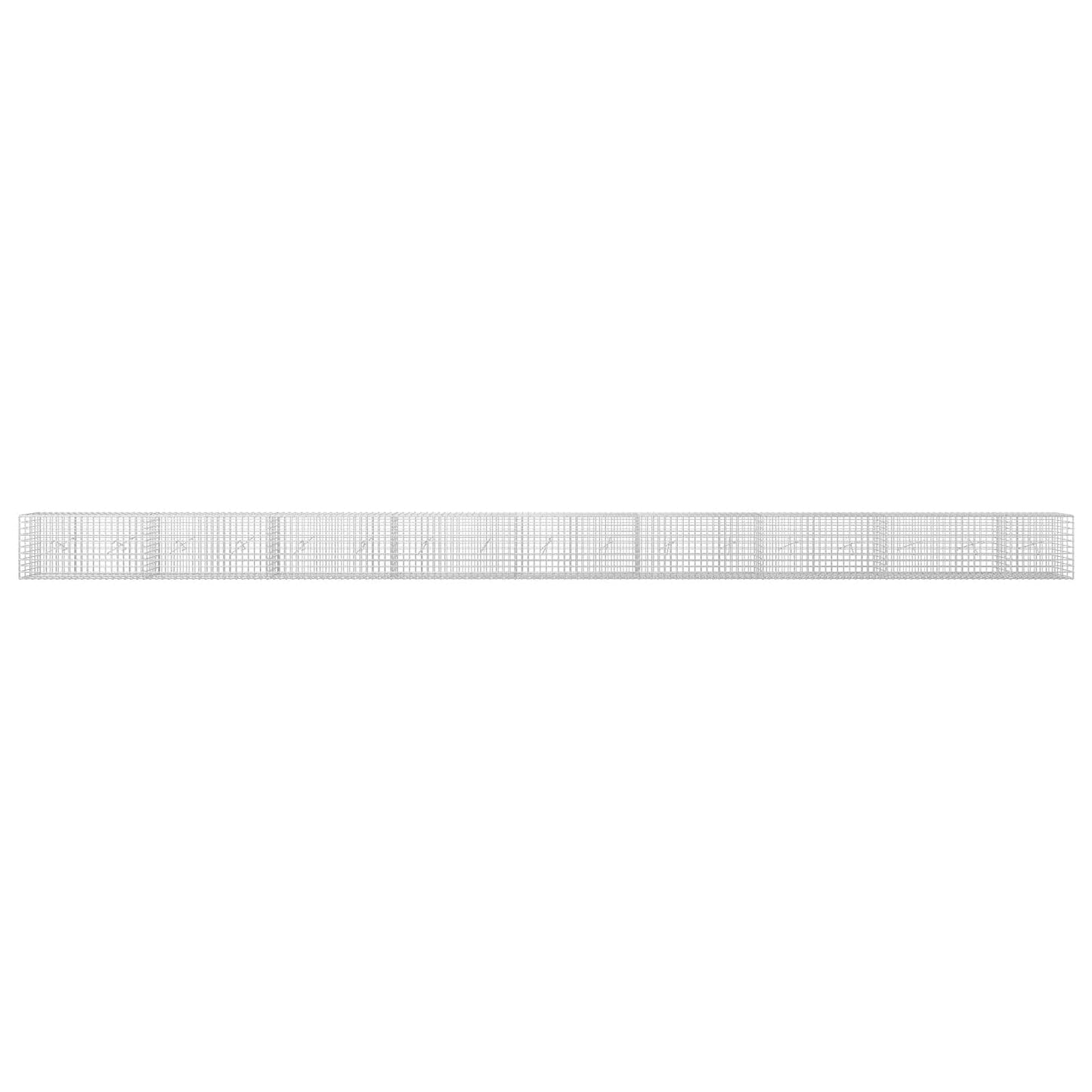 vidaXL Γκαμπιόν με Σύρμα 3,5 mm και Πλέγμα 5x5 cm 850x20x50 εκ