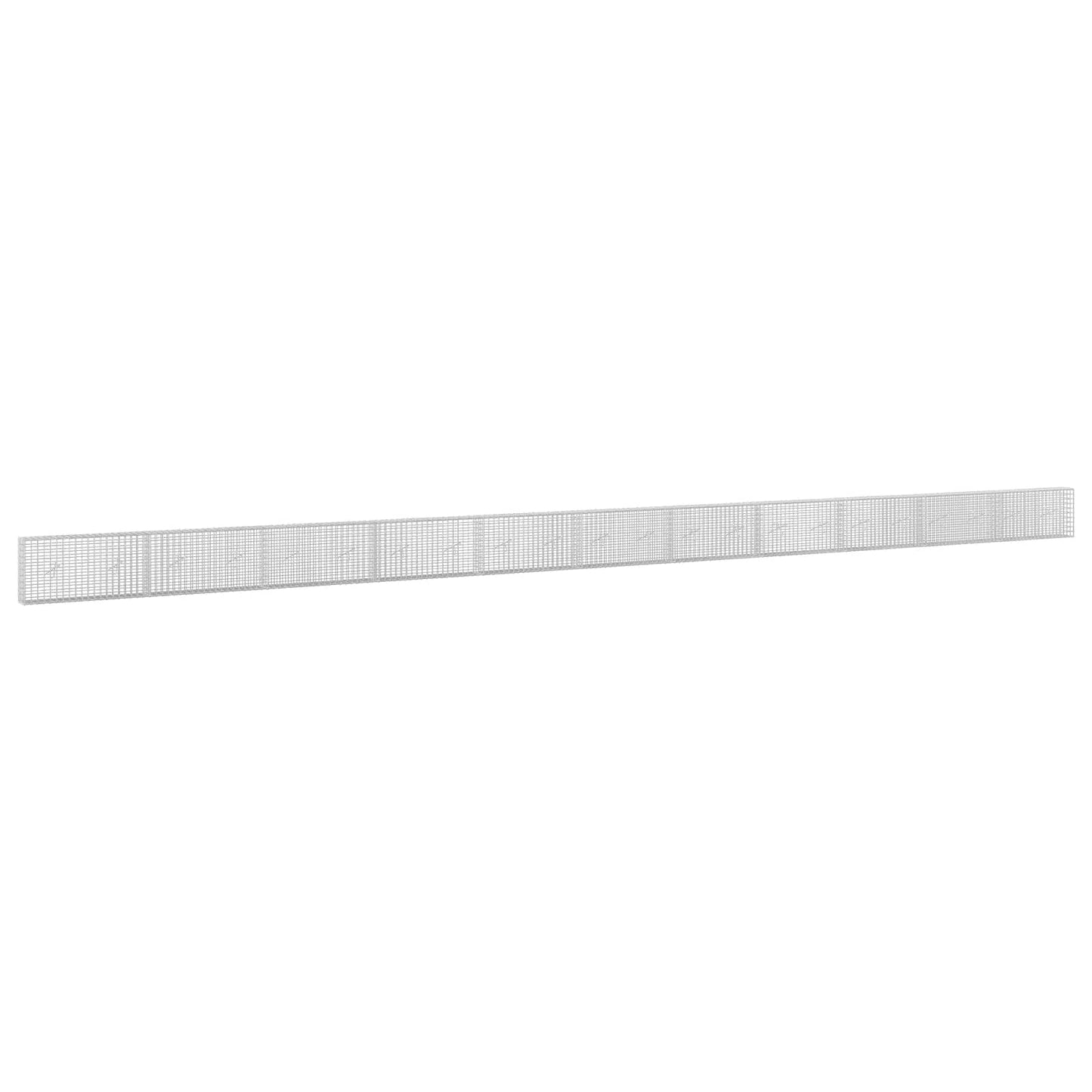 vidaXL Γκαμπιόν με Σύρμα 3,5 mm και Πλέγμα 5x5 cm 1100x20x50 εκ