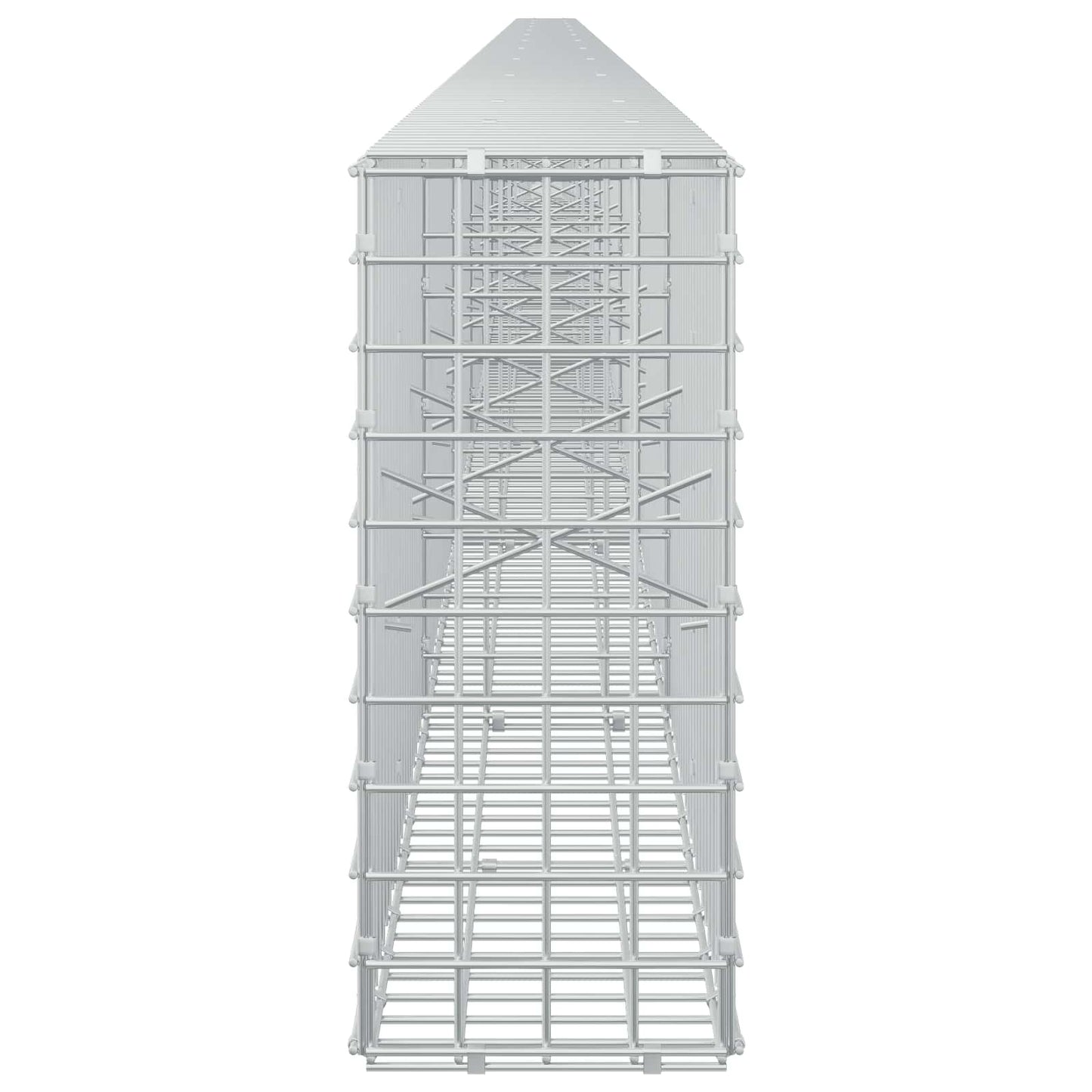 vidaXL Γκαμπιόν με Σύρμα 3,5 mm και Πλέγμα 5x5 cm 1100x20x50 εκ
