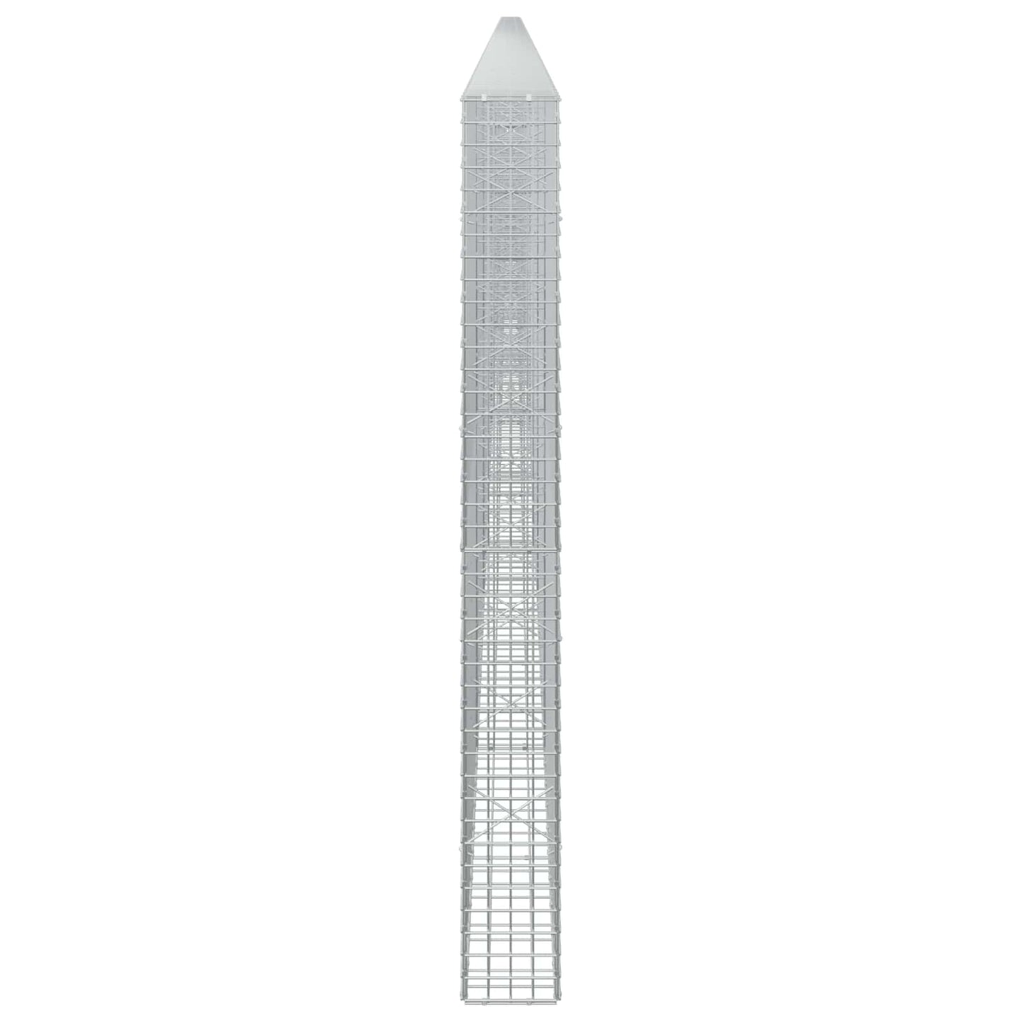 vidaXL Γκαμπιόν με Σύρμα 3,5 mm και Πλέγμα 5x5 cm 1200x20x200 εκ