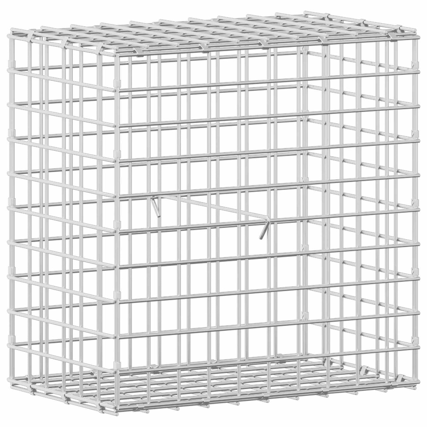 vidaXL Γκαμπιόν με Σύρμα 3,5 mm και Πλέγμα 5x5 cm 50x30x50 εκ.