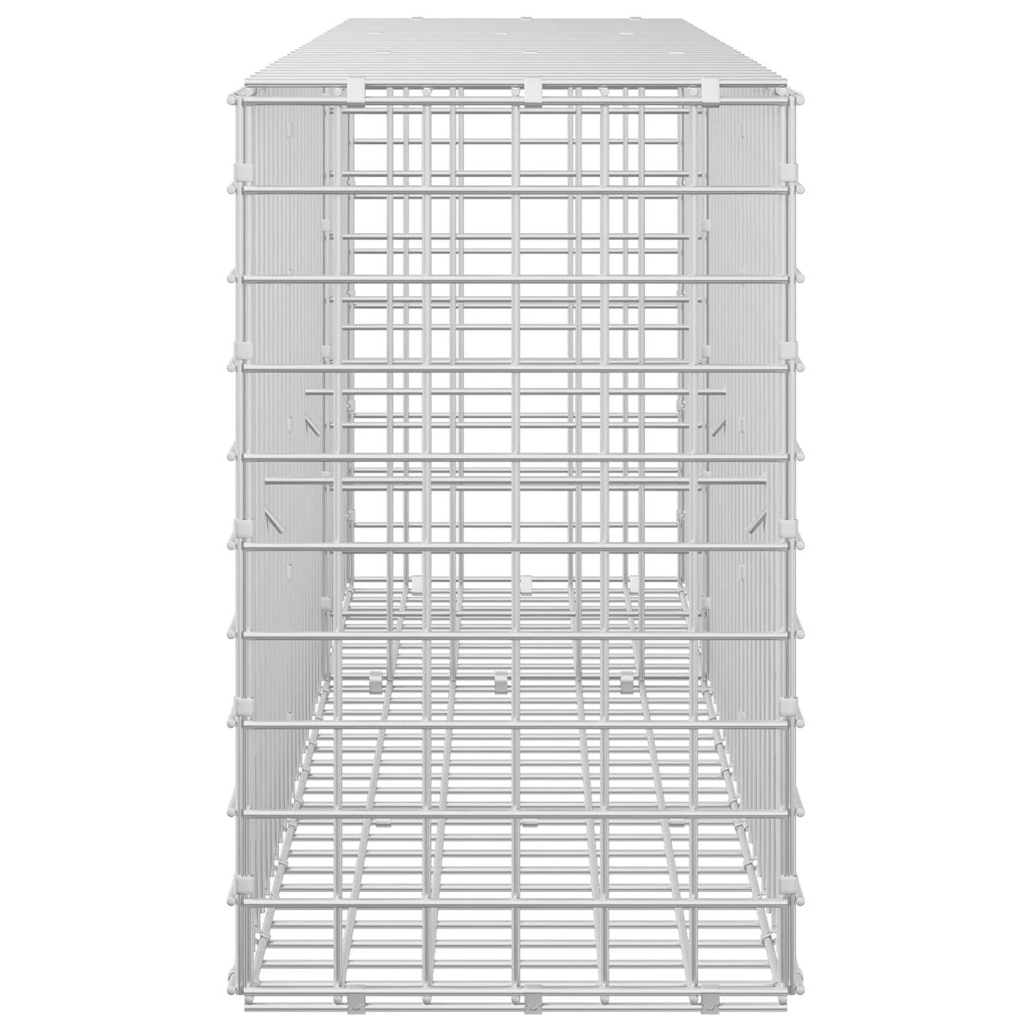 vidaXL Γκαμπιόν με Σύρμα 3,5 mm και Πλέγμα 5x5 cm 150x30x50 εκ