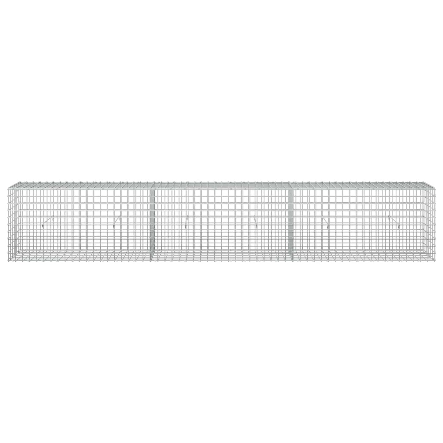 vidaXL Γκαμπιόν με Σύρμα 3,5 mm και Πλέγμα 5x5 cm 300x30x50 εκ