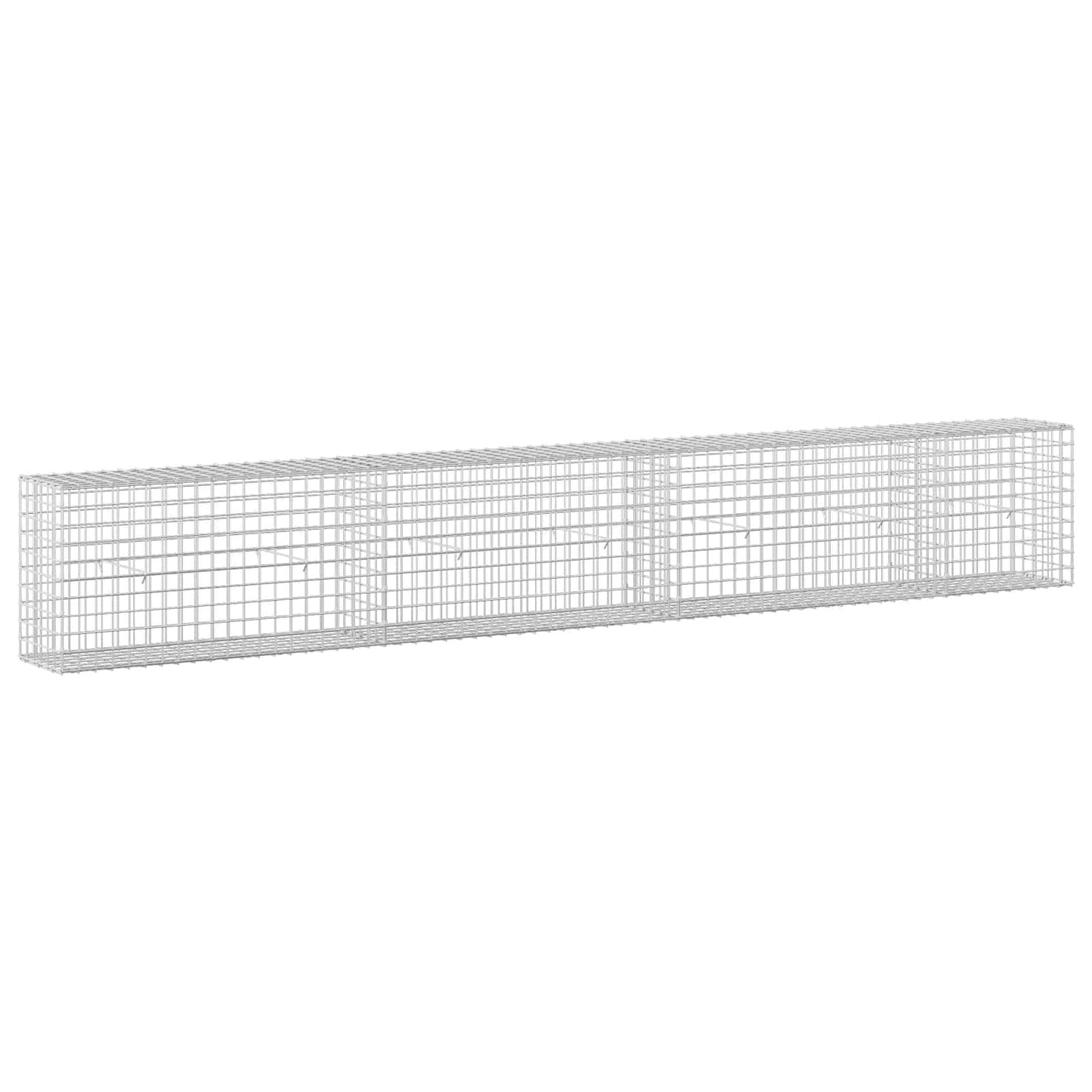 vidaXL Γκαμπιόν με Σύρμα 3,5 mm και Πλέγμα 5x5 cm 350x30x50 εκ