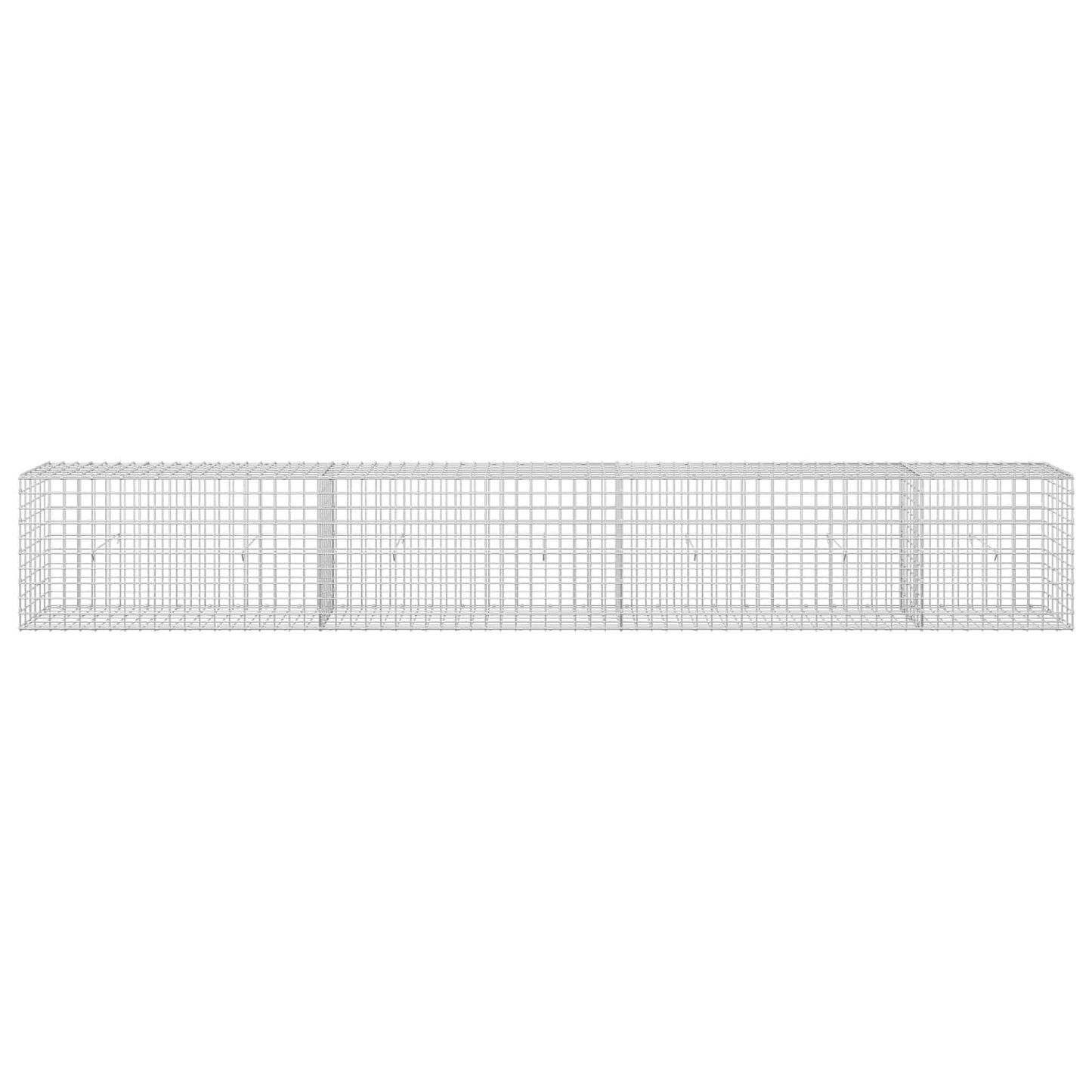 vidaXL Γκαμπιόν με Σύρμα 3,5 mm και Πλέγμα 5x5 cm 350x30x50 εκ
