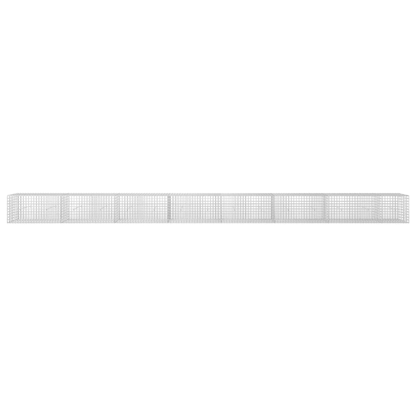 vidaXL Γκαμπιόν με Σύρμα 3,5 mm και Πλέγμα 5x5 cm 750x30x50 εκ